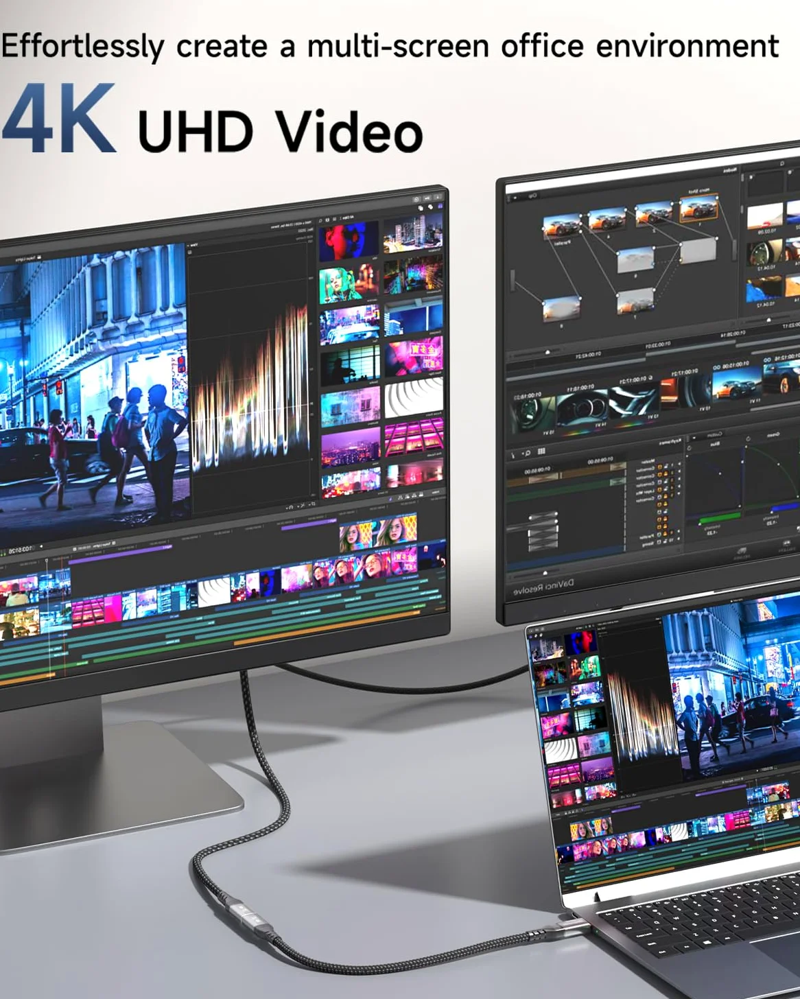 [2Pezzi 6m] Prolunga USB C 6m 100W 20Gbps USB 3.2 Gen2X2, Cavo Tipo C Maschio a Femmina Supporta 4K@60Hz Video, Extender USB C Compatibile Thunderbolt 4/3