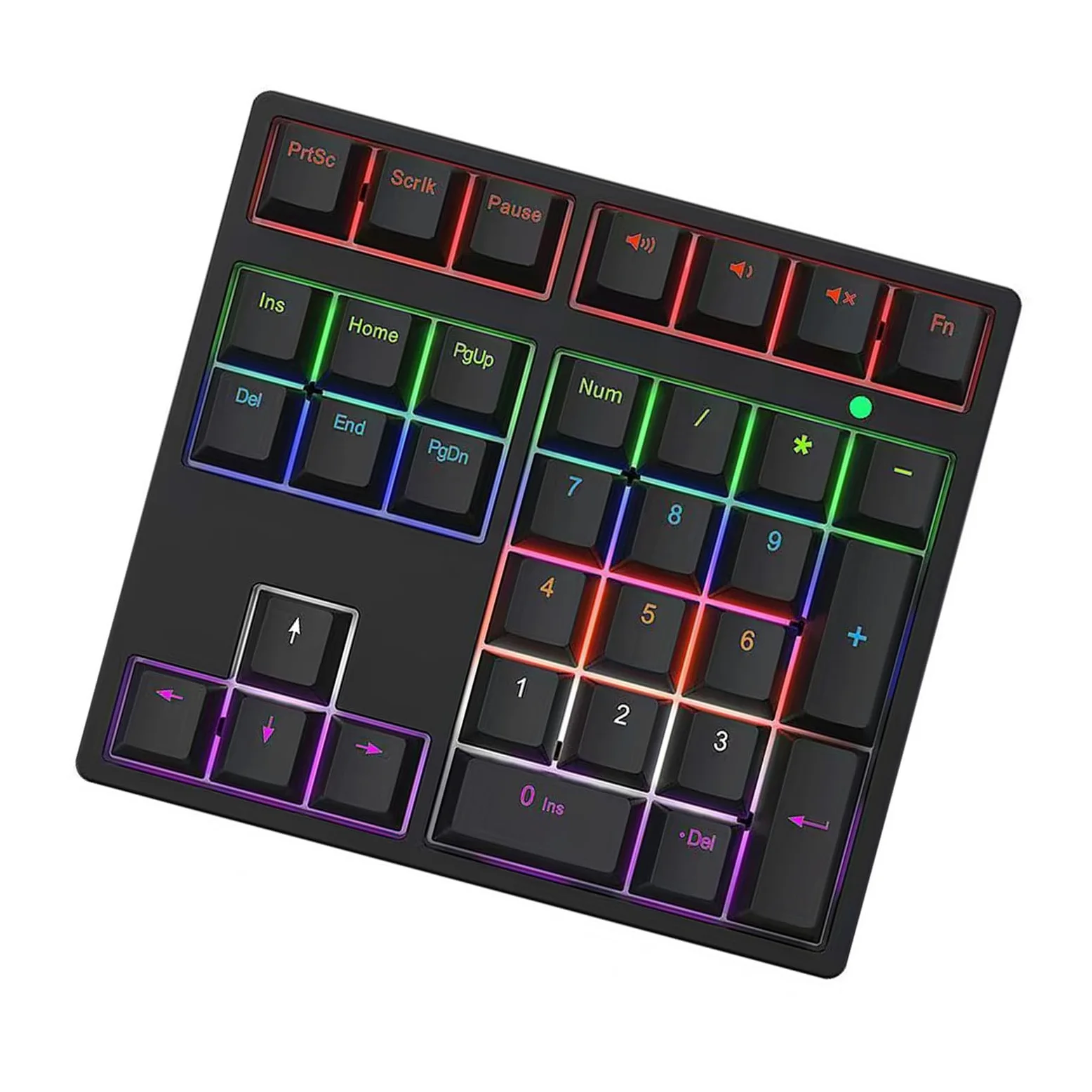 Tastiera numerica a 34 tasti ergonomica leggera piccola tastiera digitale USB tastiera numerica per laptop domestico accessorio per laptop