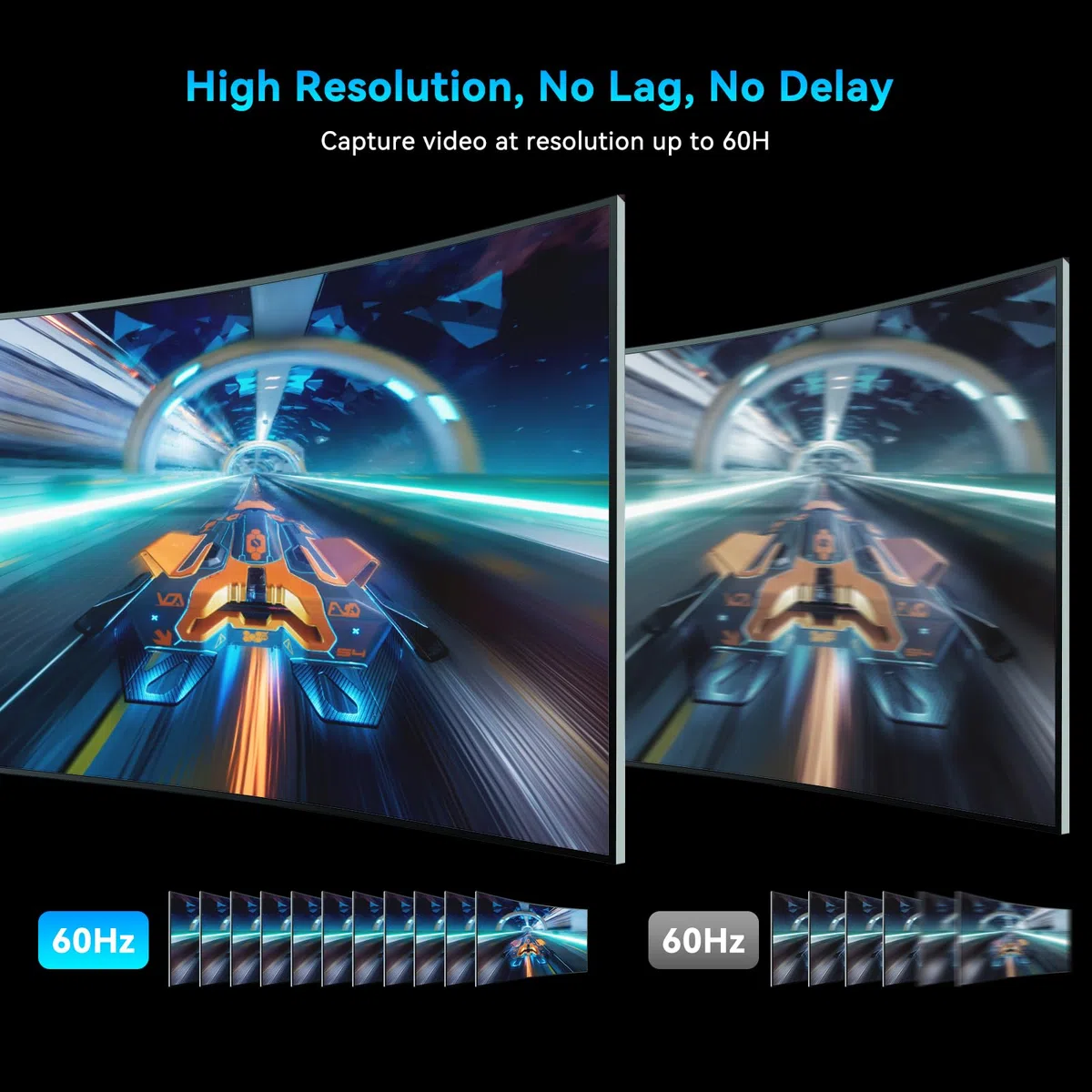 ELUTENG Scheda Acquisizione Video 4K HDMI a USB A/C Video Capture Full HD 1080P Acquisizione Video Gioco HDMI per Giochi/Streaming/Videoconferenza Compatibile con MacBook iPad PC Switch PS5 Xbox