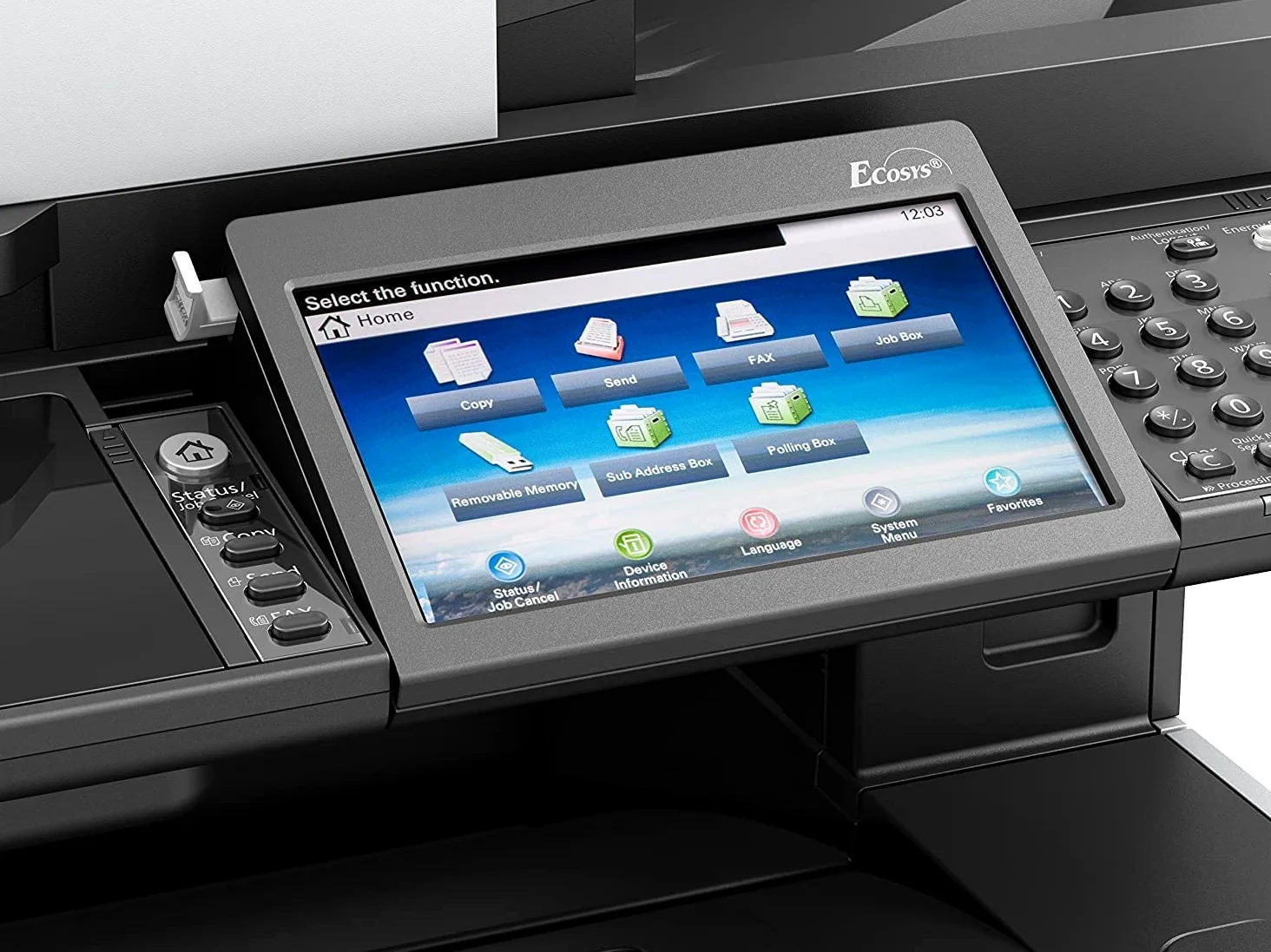 Kyocera Ecosys M3655idn Stampante multifunzione 4 in 1 in bianco e nero: stampante, fotocopiatrice, scanner, fax. Stampa Mobile Print