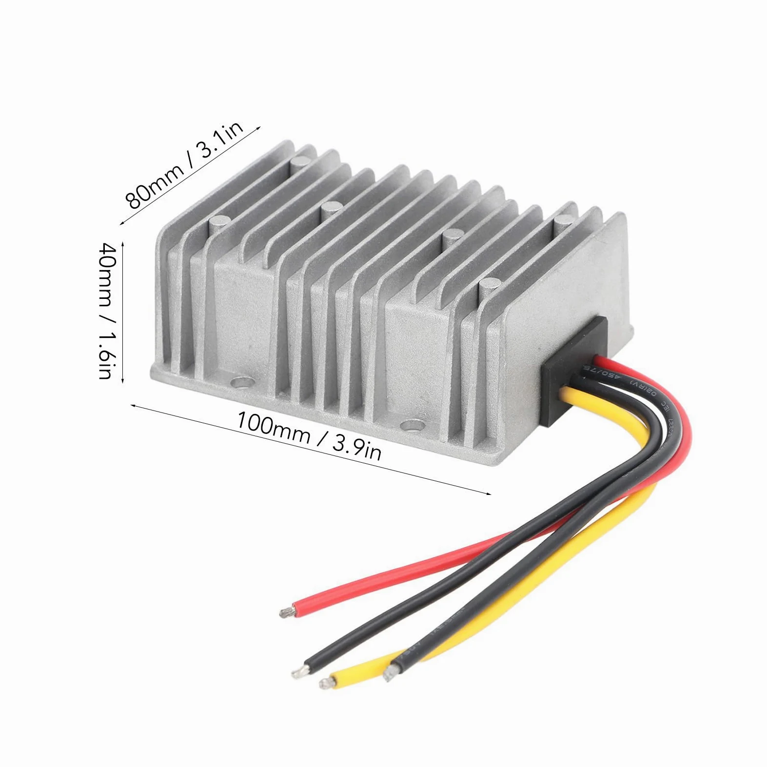 Convertitore Boost DC 12V 24V a 48V, Modulo Regolatore di Tensione Step up Impermeabile 10A 480W, Adattatore Alimentazione Trasformatore Tensione Alimentazione Booster