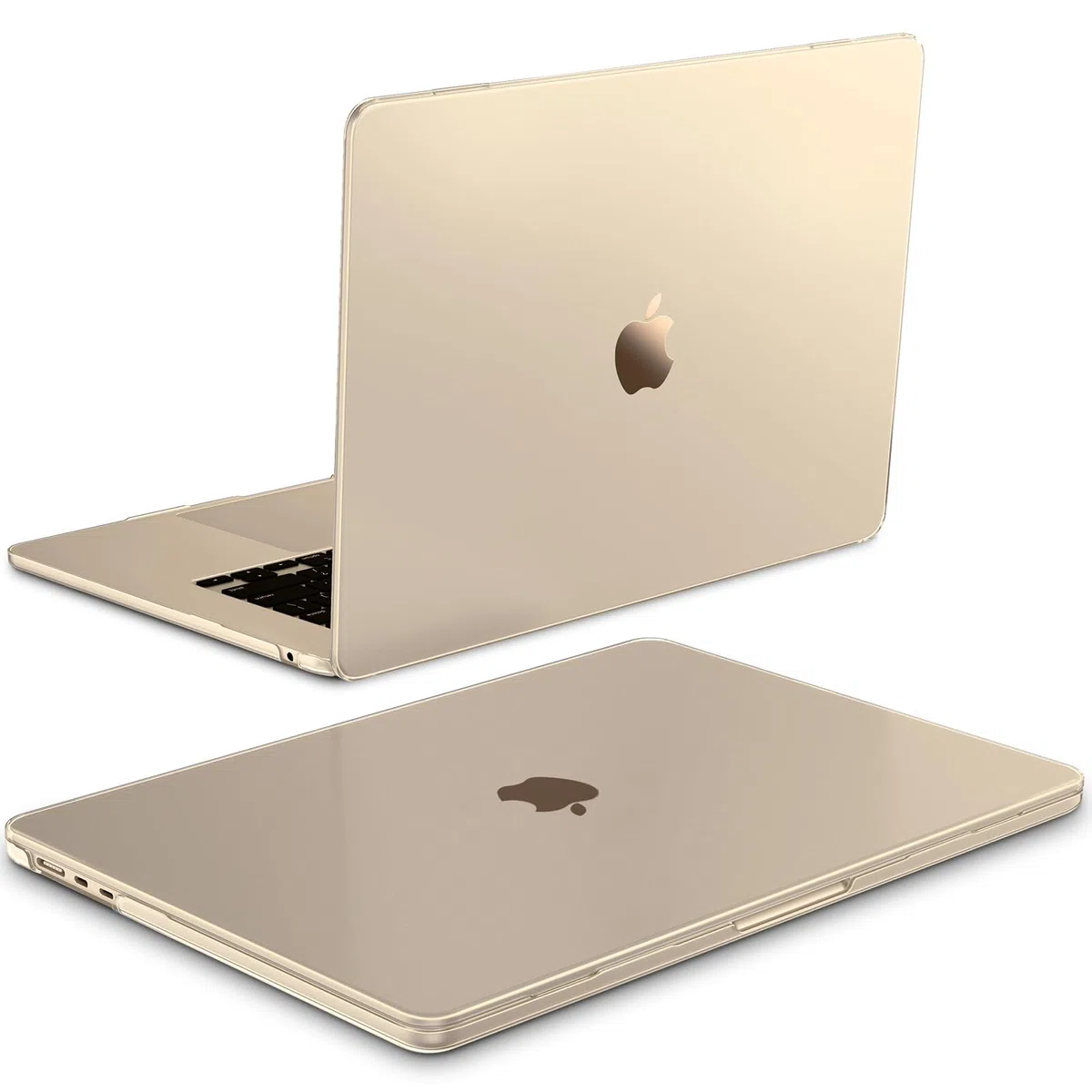 FINTIE Custodia Compatibile con MacBook Air 15 Pollici M5/M4/M3/M2 (A3448/A3241/A3114/A2941, 2026-2023) - [100% Colore Ufficiale] Sottile Cover Rigida Opaca Trasparente Anti-Impronte, Galassia