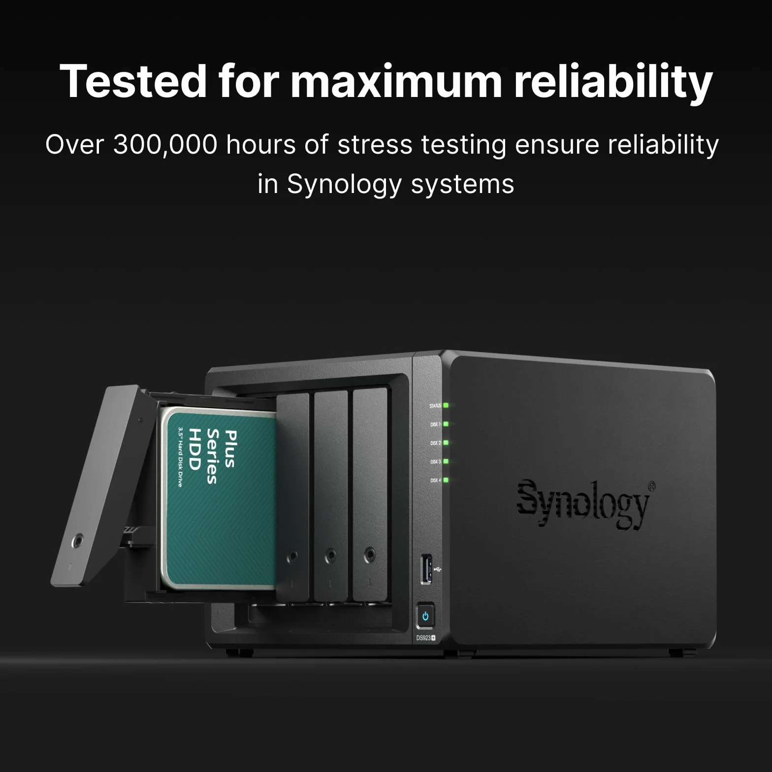 Synology HDD da 6 TB HAT3300-1 milione di ore MTBF, carico di lavoro 180 TB/anno, 5400 prm