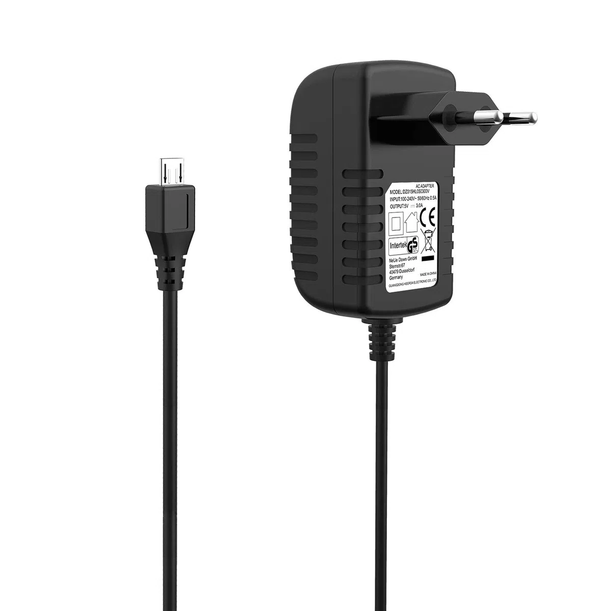 Caricatore 5V 3A per Raspberry Pi 3 Pi 2 Modele b Android Tablet Android Windows Mobile Phone Adattatore Caricatore Caricabatteria Alimentatore 5V 3A 3000ma Micro USB Caricabatterie