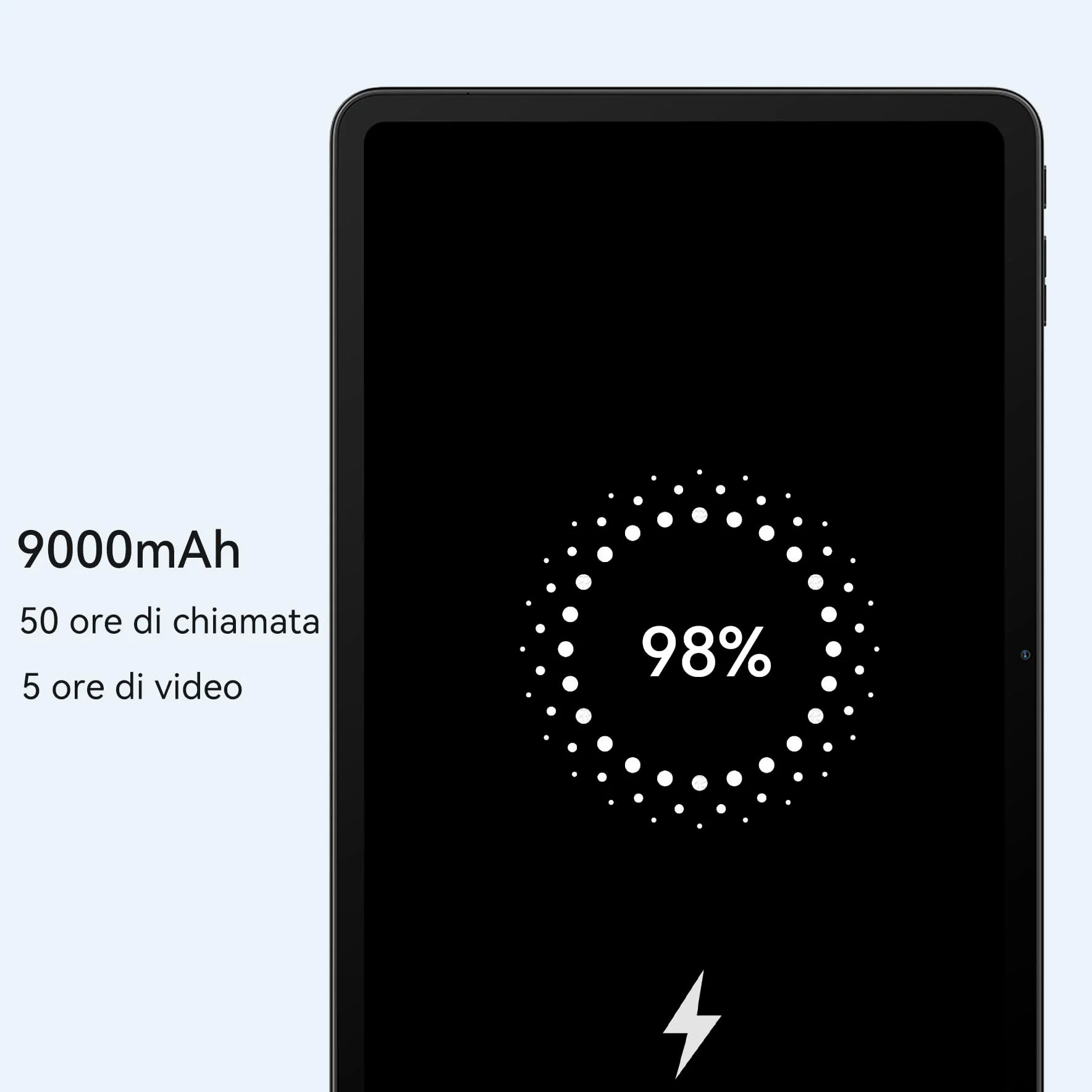 Blackview Mega2 Tablet 12 Pollice Android 15 Tablet con Tastiera, 24GB RAM 256GB ROM con SIM 4G, 2K FHD+, Gemini AI, 9000mAh, Doppia fotocamera, Widevine L1, GPS, Face ID, Mouse, Custodia, Penna