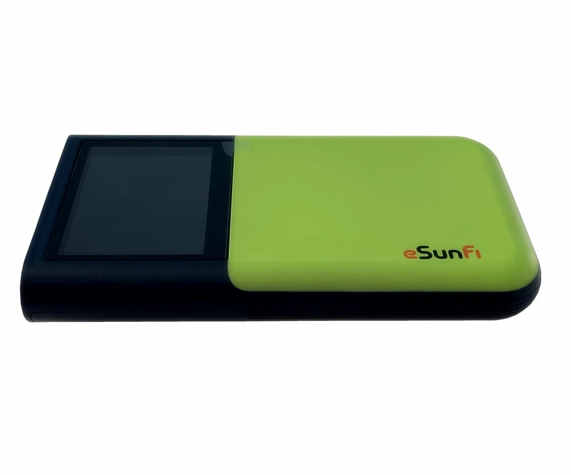 eSunFi SHFiEL62 5G eSim Mobile Hotspot Router Router WiFi portatile, con slot per scheda SIM, fino a 32 terminali WiFi, pannello touch da 2,4 pollici, WiFi6, per casa/lavoro/viaggio (EAU)