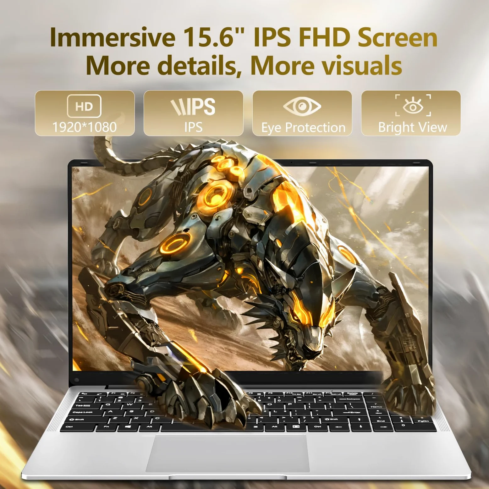 15,6 Pollici PC Portatile, 16GB RAM 256GB SSD Computer portatile | Notebook Core 4425Y (fino a 1,7 GHz), Win 11, compatibile con Wi-Fi 5 e Bluetooth,leggero e portatile, (3,5 libbre)