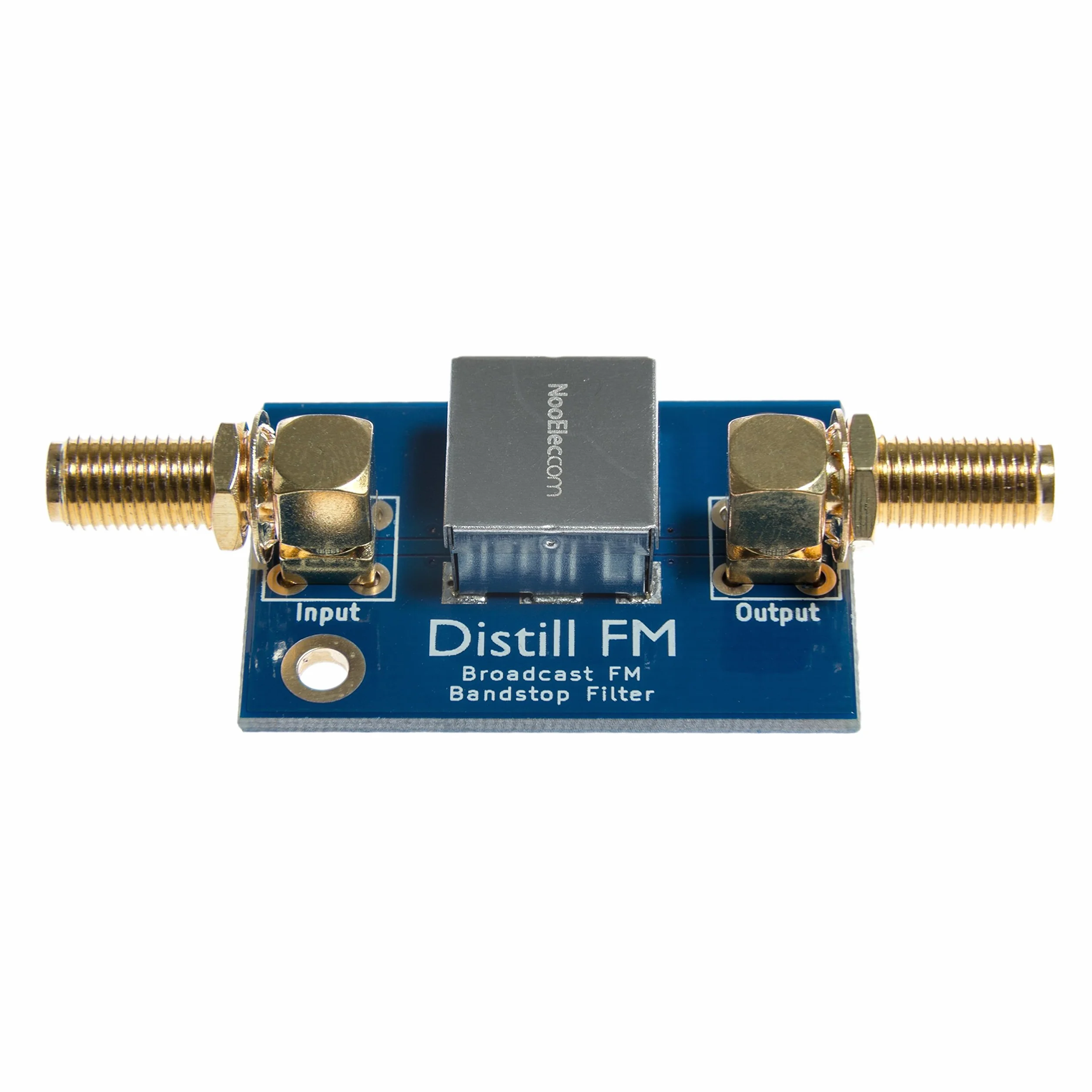 NooElec Distill:FM Barebones - Trasmetta Il Filtro FM Bandstop per Le Applicazioni SDR (Radio Definite dal Software). Filtro di Notch FM.