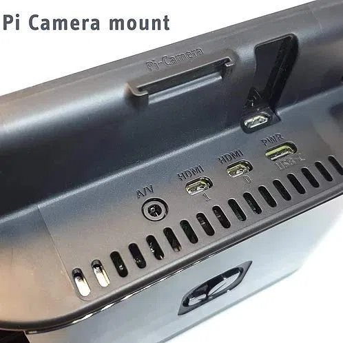 Raspberry Pi Custodia touch screen (Nero, Pi 4)