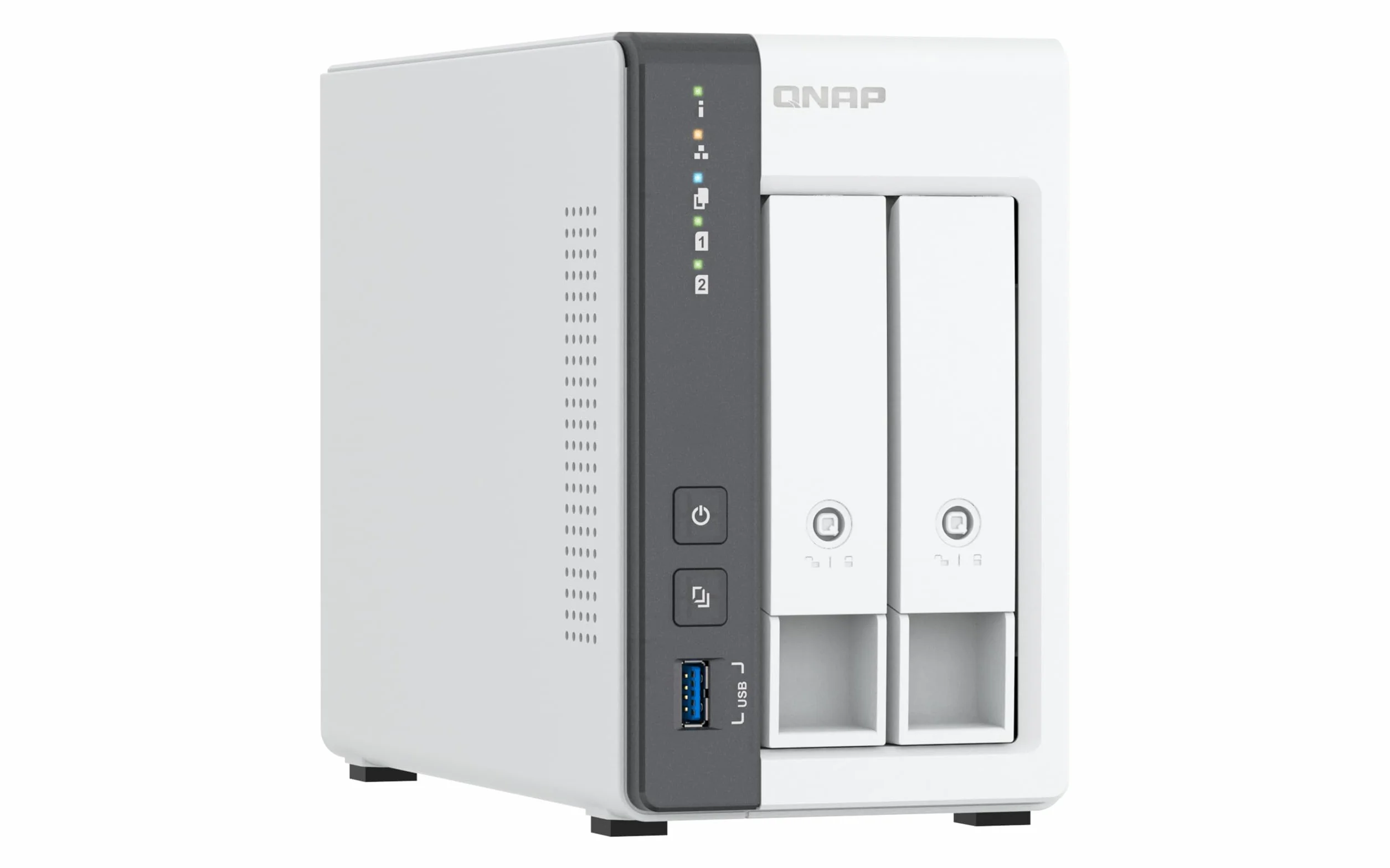QNAP TS-216G NAS System 2-Bay 8TB inkl. 2x 4TB WD Red Plus WD40EFPX
