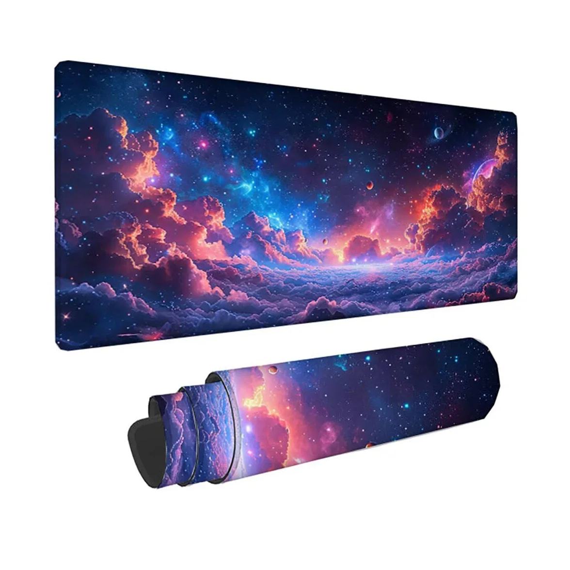 Tappetino per Mouse Gaming XXL 1200x600x3mm– Ufficio Mousepad Grande – Migliora la Velocità e la Precisione Tenuta Stabile Sottomano per Ufficio e Casa Accessori Scrivania Universo PjY9847 N-U