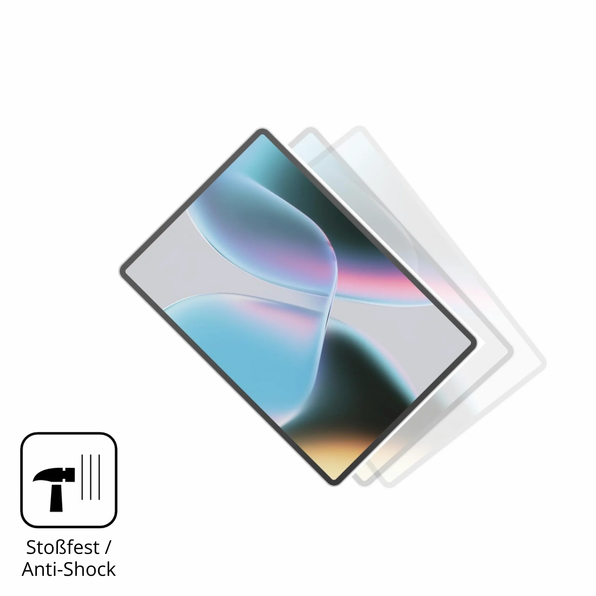 dipos 2x Pellicola Protettiva 9H opaca per Asus Pad T3201 | Antiriflesso, non si rompe e non si scheggia, non è vero vetro, Anti-Shock, antigraffio, senza bolle, autoadesiva