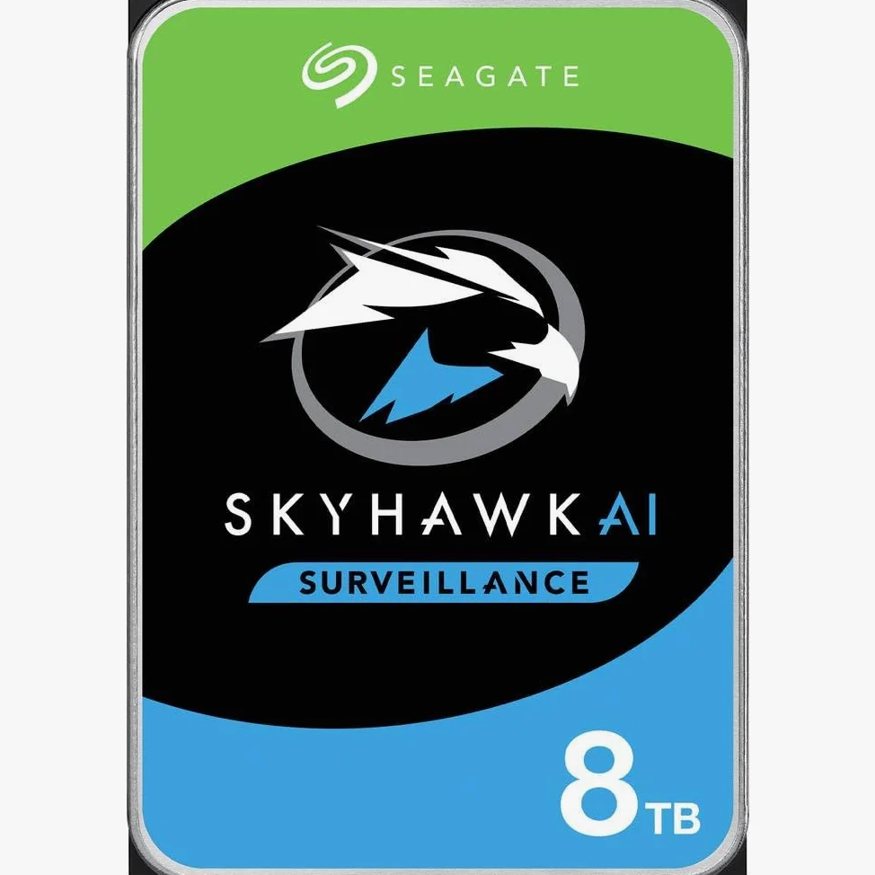 Seagate Surveillance HDD SkyHawk AI 3.5" 8000 GB Serial ATA III