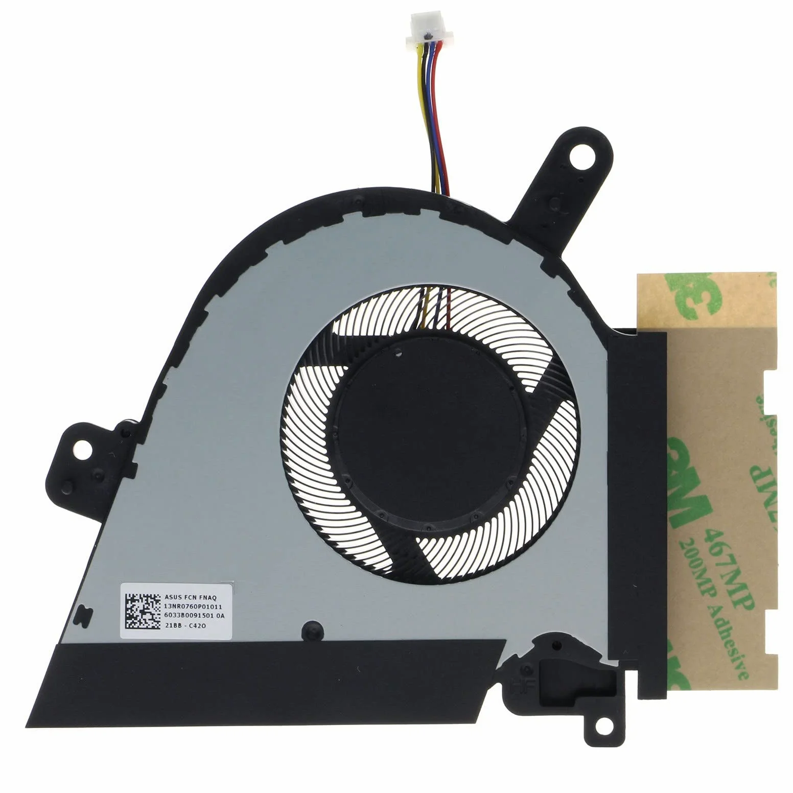 CPU GPU Ventola di Raffreddamento per ASUS TUF Dash F15 FX516 FX516P Aria RTX3070 12V 1A FNAQ 13NR0760P01011 DFSCK221151817 FNAR 13NR0760P02011 DFSCK20 883L