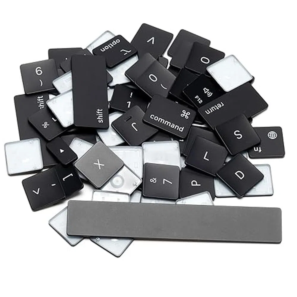 Tasti di ricambio per tastiera tedesca GR per MacBook Pro M1 M2 M3 M4 Pro Max 13" A3240, 14" A2442/A2779/A2918/A2992/A3112/A3401/A3185, 15" A3241, 16" A2485/A2485/A2485/1. A2780 /A2991/A3403
