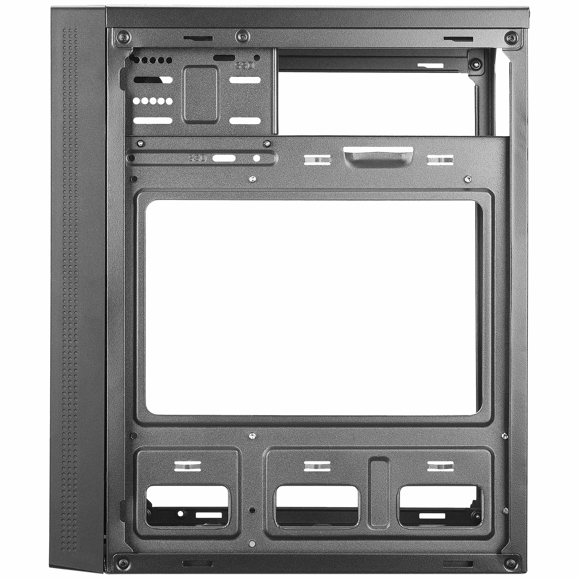 Tacens Anima AC5, Case PC Compatto Micro ATX, Raffreddamento a Rete Frontale, USB 3.0, Nero