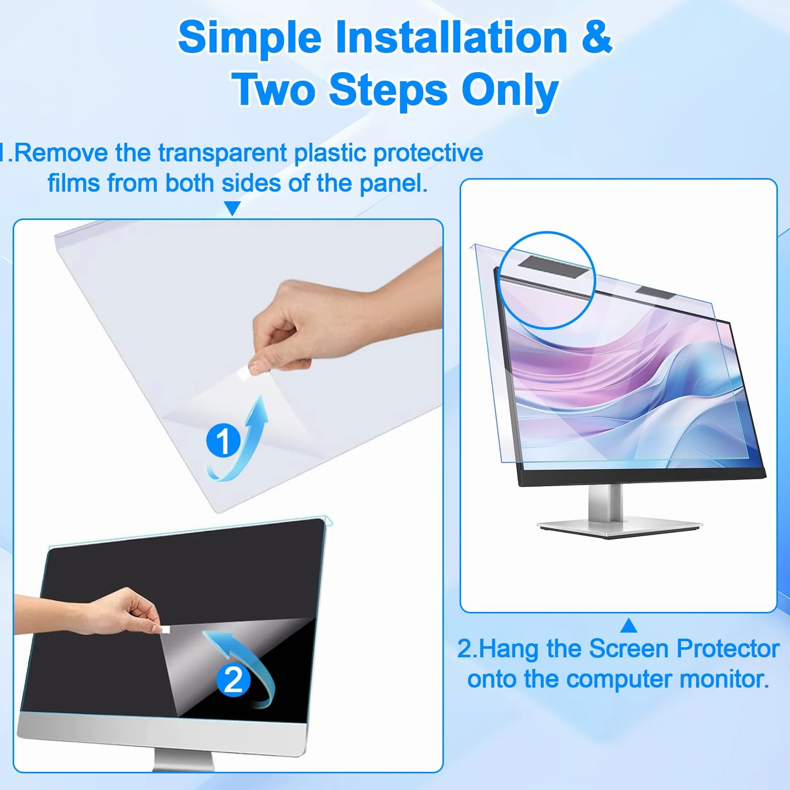 Pellicola Protettiva per Schermo del Laptop da 27 Pollici, Ultra | Questa pellicola protettiva antiriflesso è un must-have, che offre una protezione completa per il tuo costoso computer.