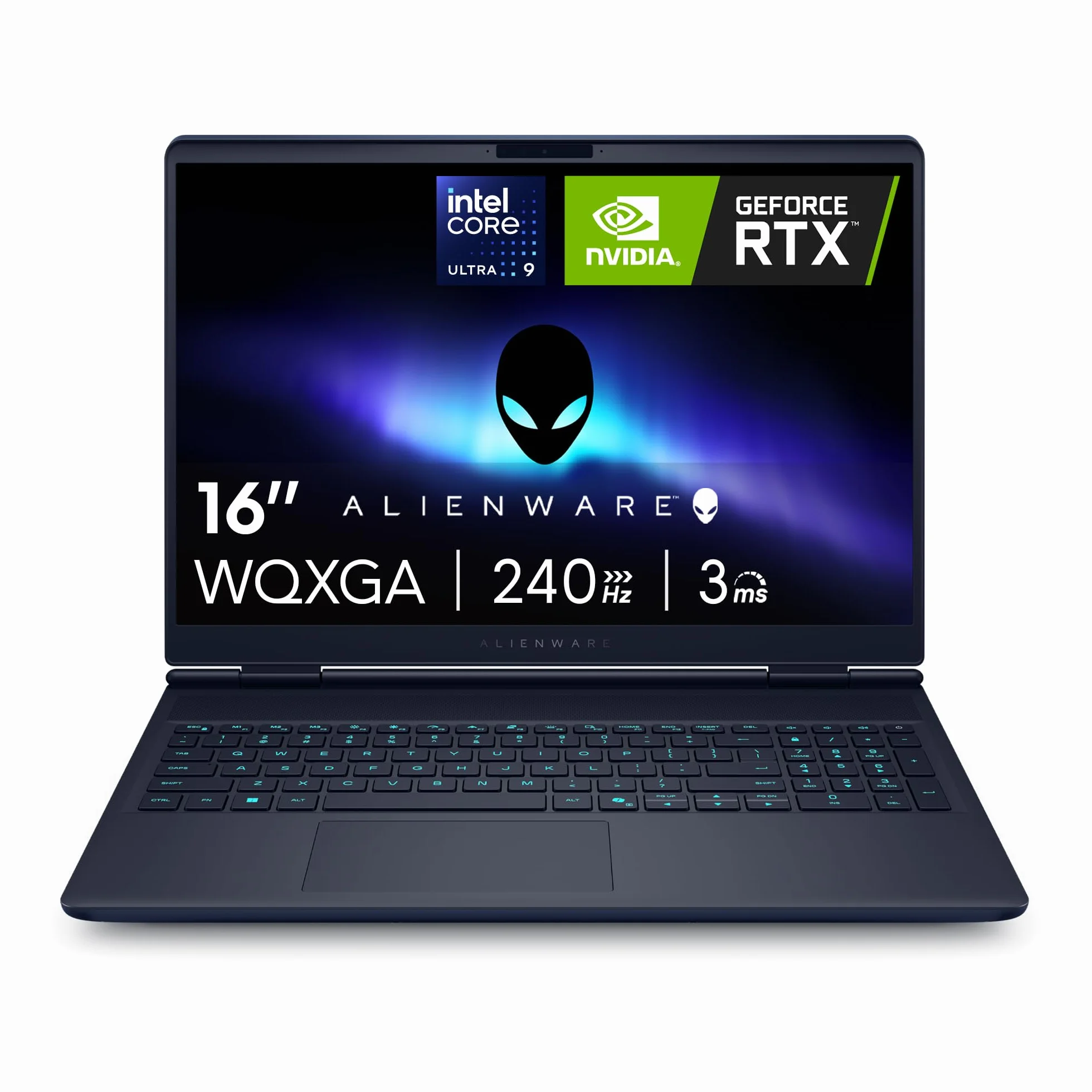 Alienware 16x Aurora Gaming Laptop AC16251 16" WQXGA 240Hz G-Sync Display, Intel Core Ultra 9 275HX Series 2, NVIDIA RTX 5070, 32GB RAM, 1TB SSD, 3 mesi di Game Pass, Win 11 Home, RGB AlienFX QWERTY