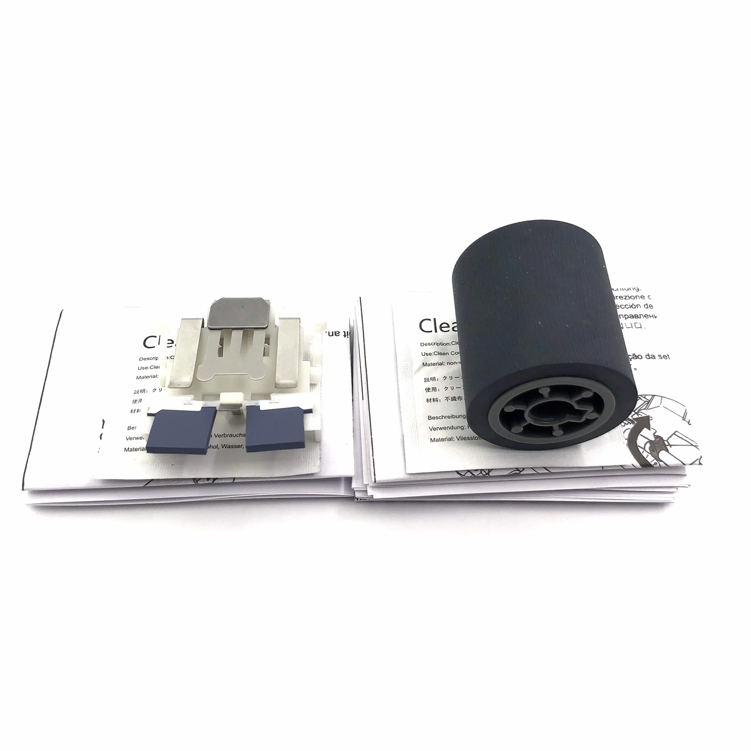 PA03586-0001 PA03586-0002 - Rullo di prelievo + cuscinetto di separazione compatibile con Fujitsu S1500 S1500M fi-6110 N1800