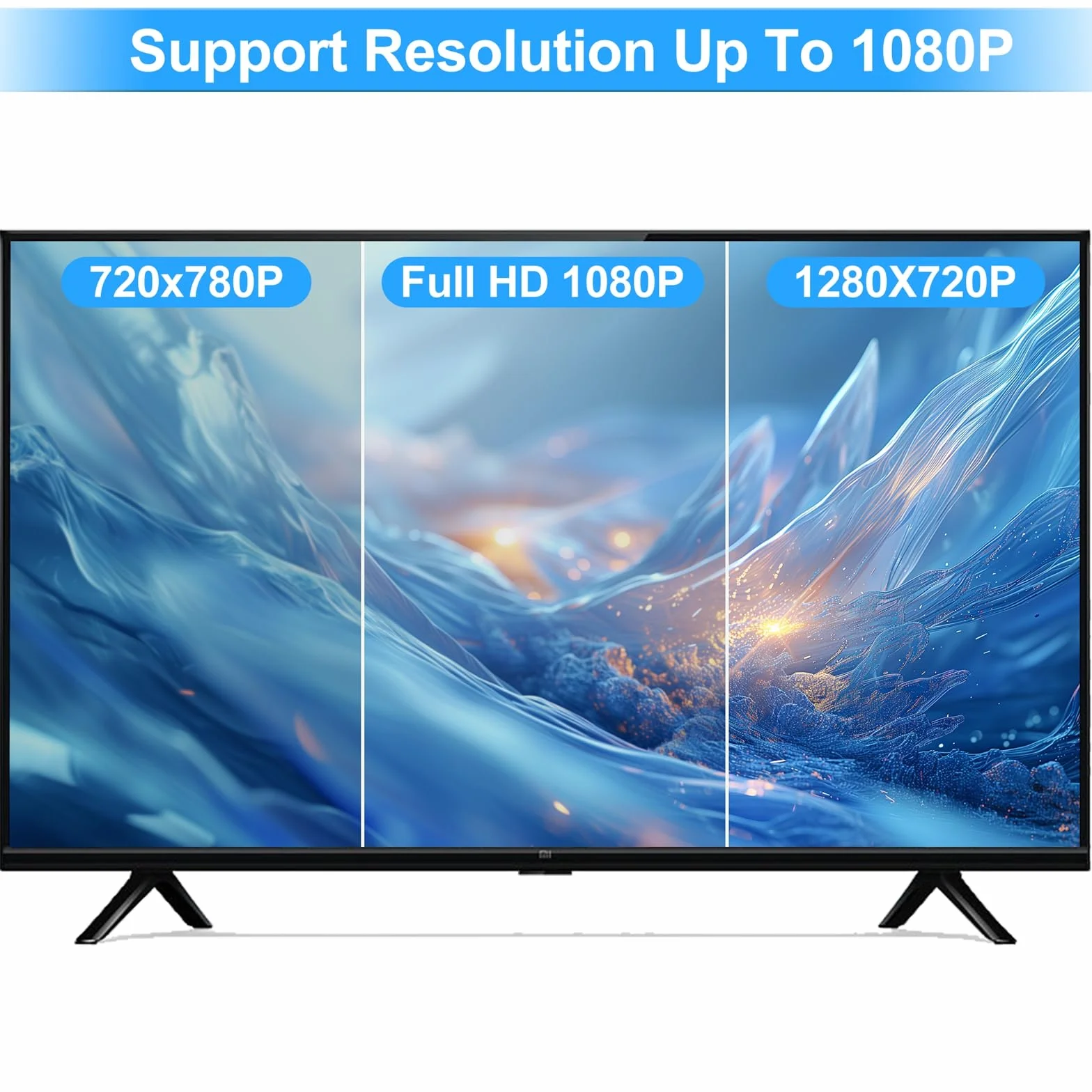 Thsucords Cavo da DVI a VGA 1M, Adattatore Unidirezionale da DVI-D a VGA, da Maschio a Maschio, Placcato oro1080p Cavo Full HD per HDTV, PC, Laptop, Monitor, Proiettore