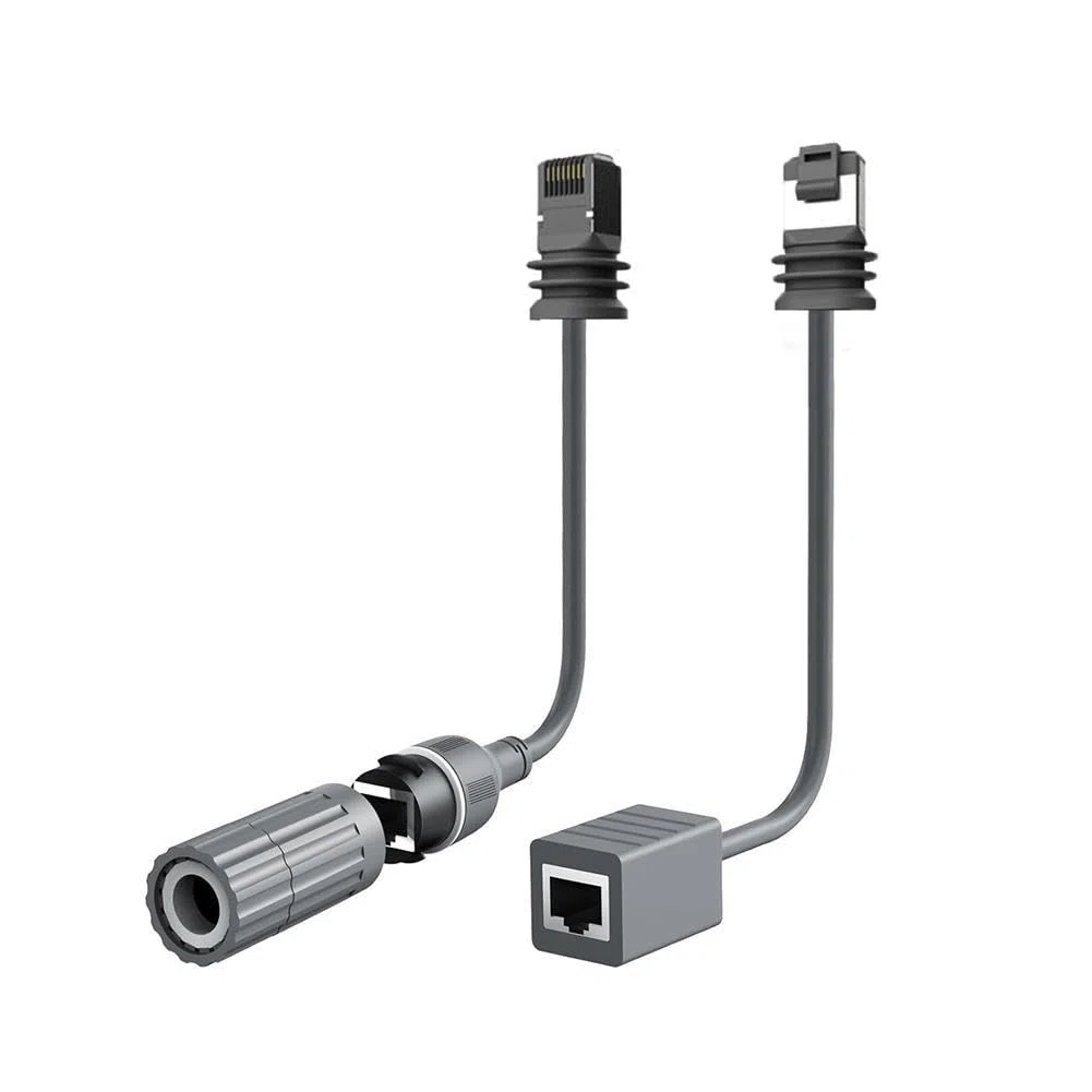 Per adattatore Starlink Gen3 V3 RJ45 Ethernet, connettore di ricambio impermeabile per satelliti rettangolari, convertitore Gen 3 RJ45 per accessori router Starlink