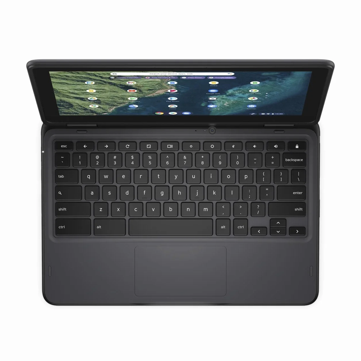 Dell Chromebook 3110 2-in-1 Touchscreen Laptop, 11,6 pollici HD, Intel Celeron N4500, 4 GB RAM, eMMC da 32 GB, tastiera US QWERTY, Chrome OS (ricondizionato)