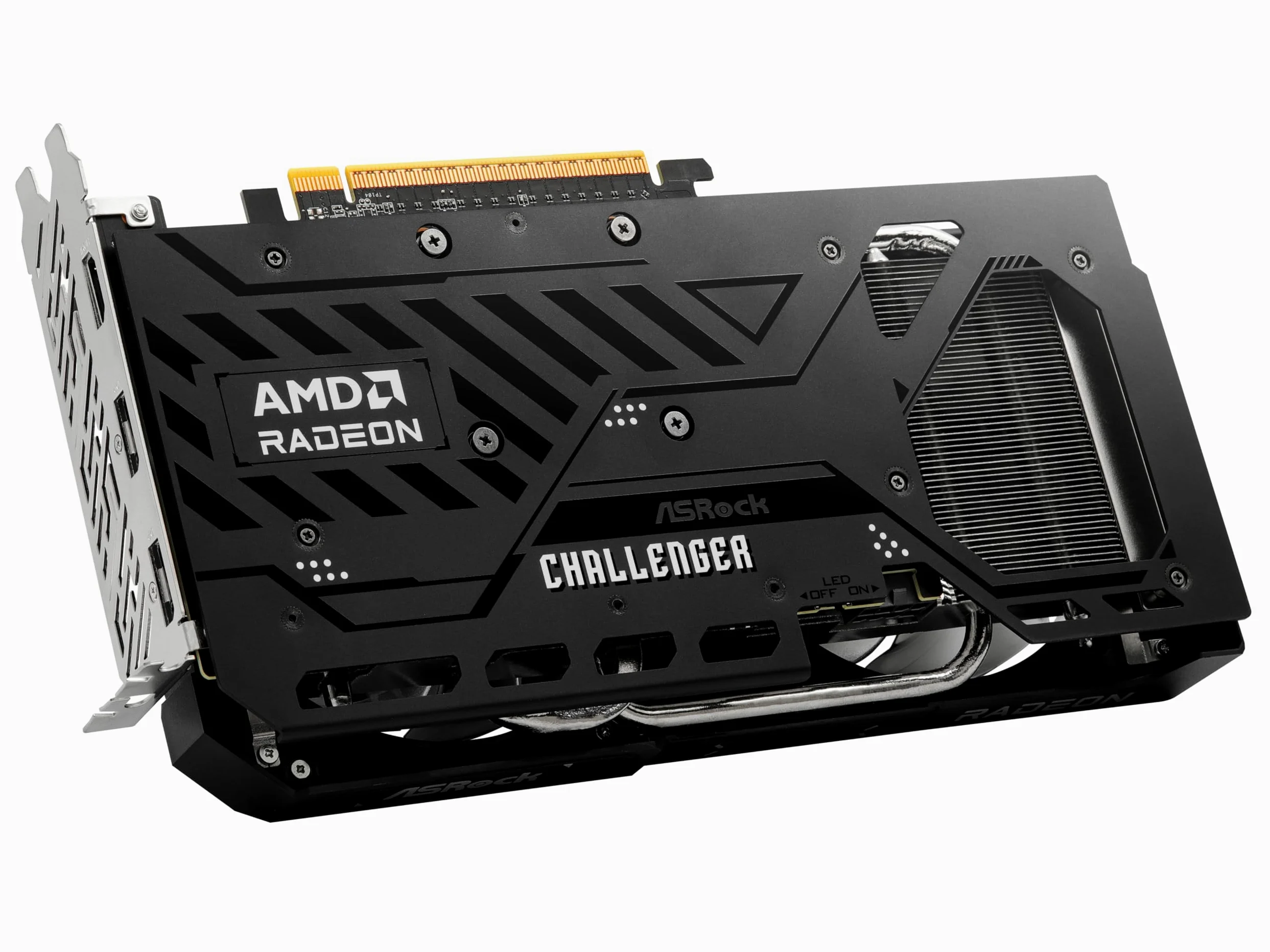 Scheda Video Asrock Rx 9060 Xt Oc Challenger Amd - 16gb Gddr6 - 256 Bit - 1x Hdmi, 2x Displayport -