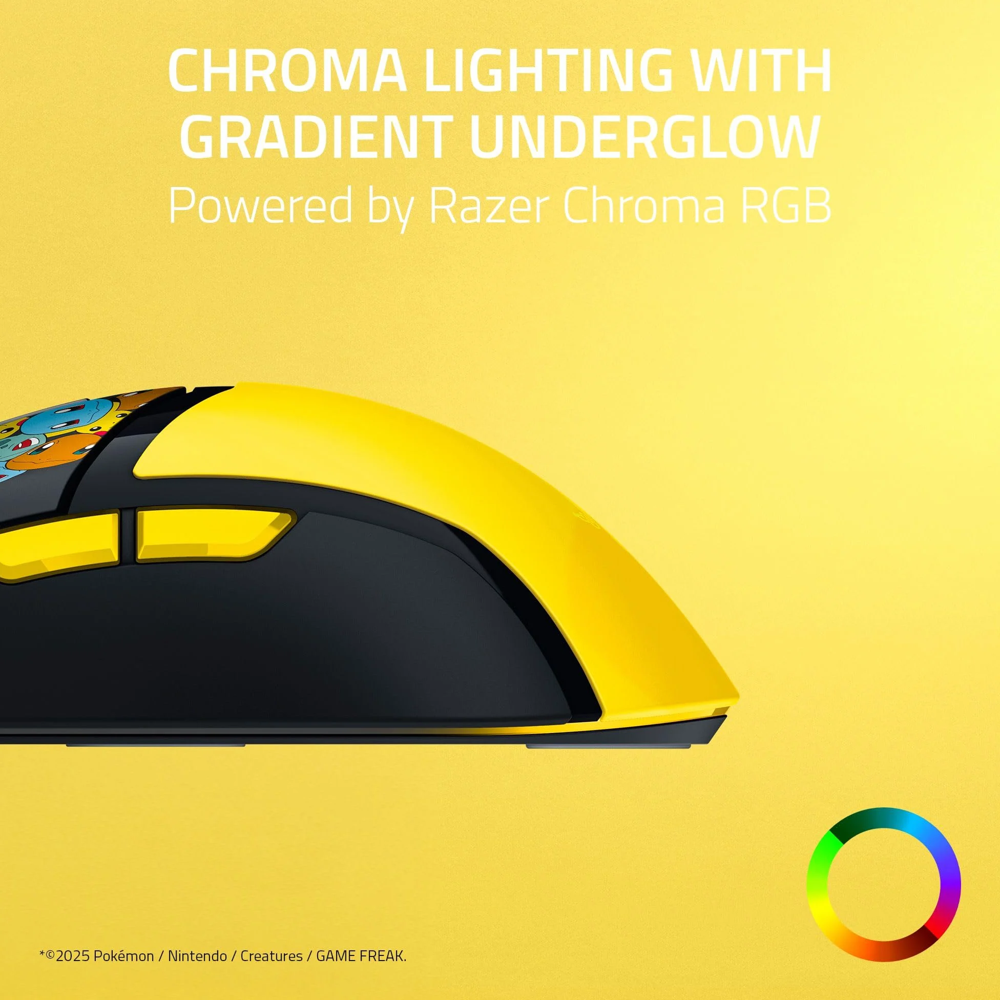 Razer Cobra - Mouse da gioco cablato da 58 g leggero, interruttori ottici Gen-3, illuminazione RGB Chroma, sensore ottico preciso 8500 DPI - Piedi per mouse 100% PTFE, cavo Speedflex - Edizione