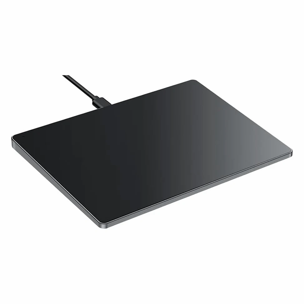 Trackpad Multi-Touch con USB, mouse sottile per computer desktop/laptop/notebook, nero