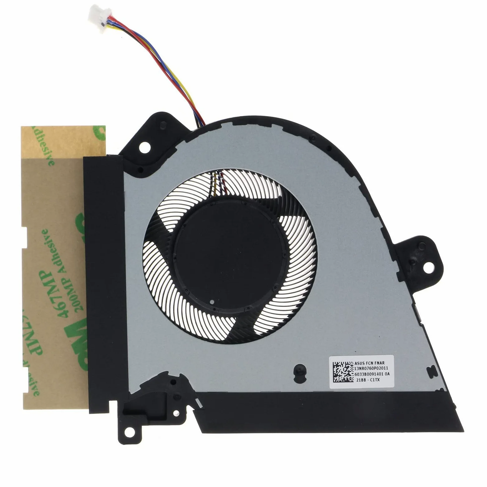 CPU GPU Ventola di Raffreddamento per ASUS TUF Dash F15 FX516 FX516P Aria RTX3070 12V 1A FNAQ 13NR0760P01011 DFSCK221151817 FNAR 13NR0760P02011 DFSCK20 883L