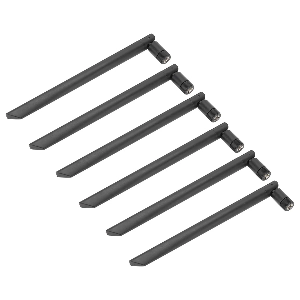 Antenne WiFi 6PCS, 8DB Dual Band Connettore RP SMA Filettatura Femmina Periferica di Rete AP/Router