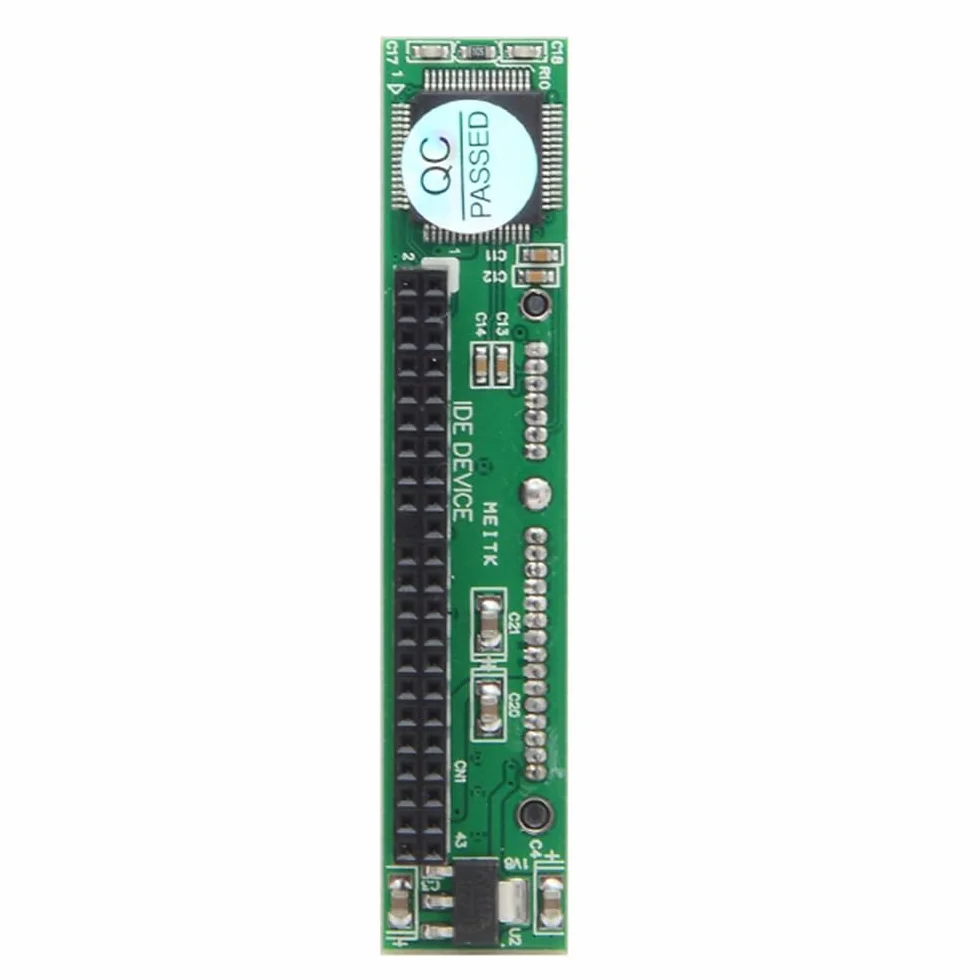 IDE 44Pin Disk a SATA Femmina Adattatore Convertitore PCBA per Laptop 2.5" Hard Disk Drive