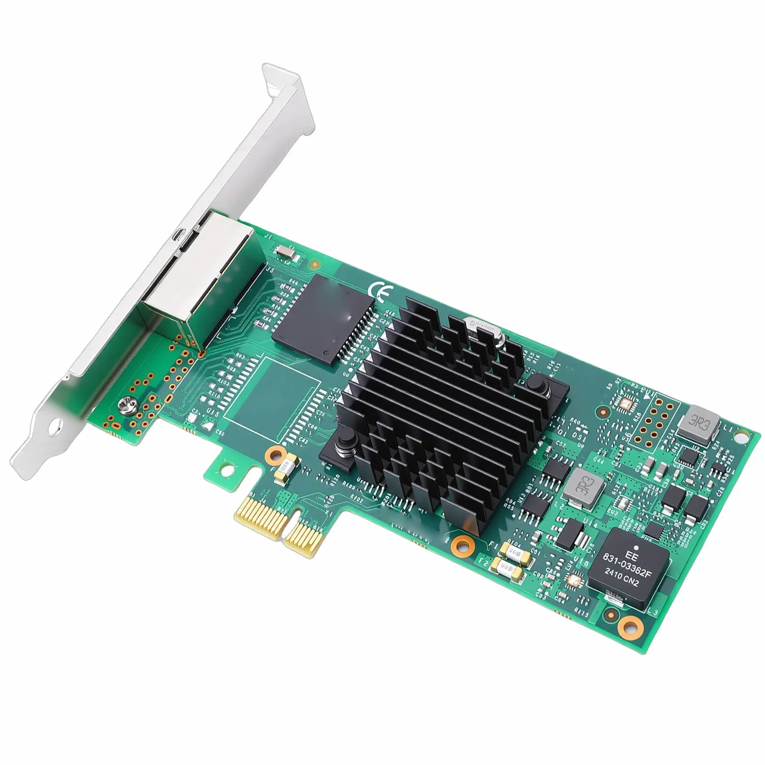 Adattatore di Rete PCI Express Doppio RJ45 Ad Alta densità per velocità Gigabit Affidabile, Adatto per Server, Staffa Inclusa