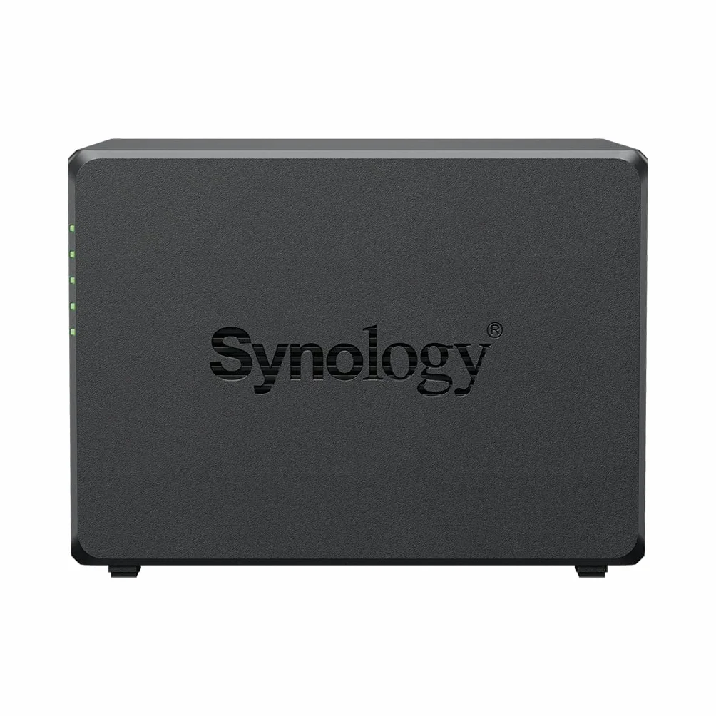 Synology DS423+ - NAS a 4 bay (Intel Celeron J4125 4 core 2 GB Ram 2 porte LAN RJ-45 1GbE) da 16 TB con 4 dischi WD RED Plus HDD (WD40EFZX - 68AWUN0)
