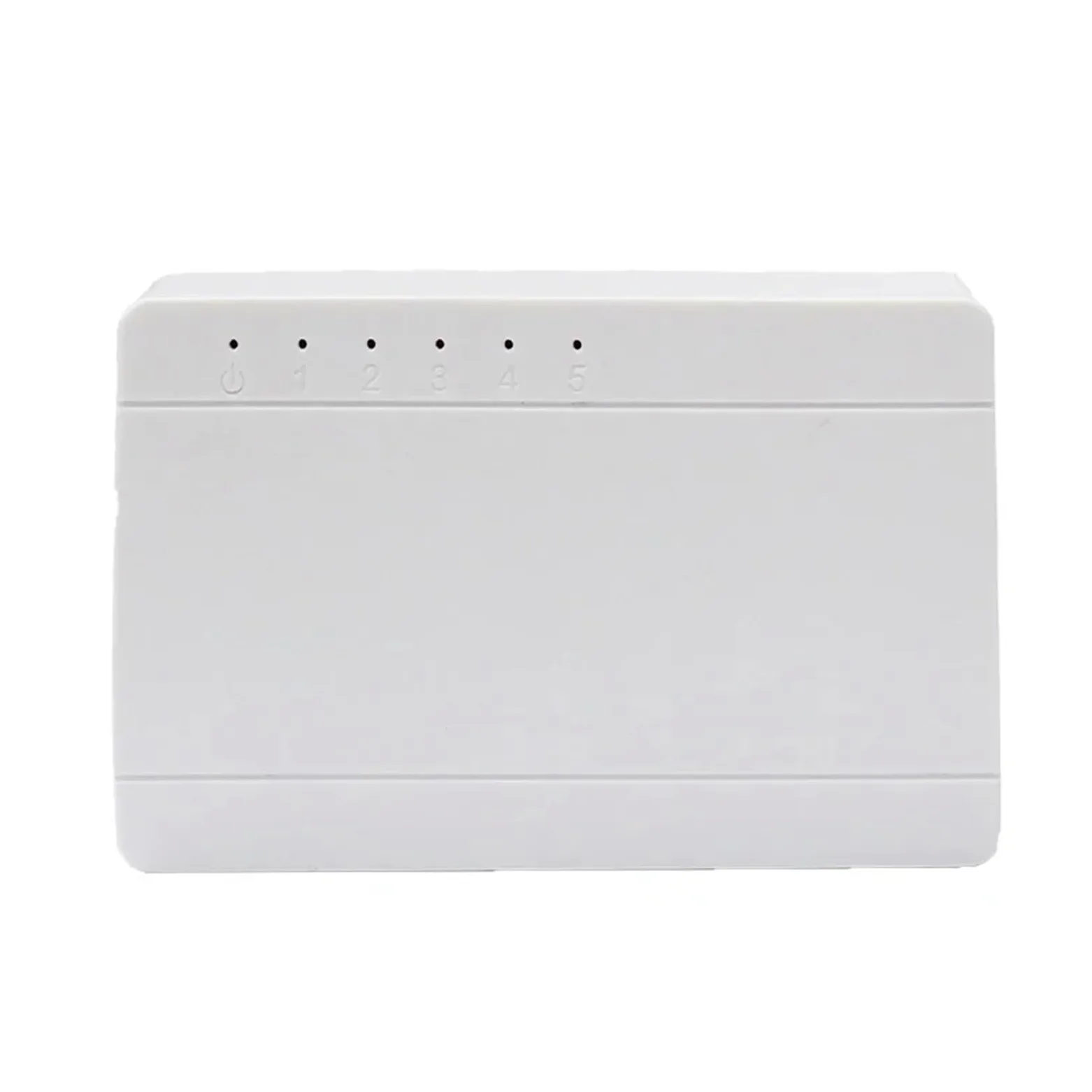 Switch Ethernet Gigabit a 5 porte, 10/100/1000 Mbps, per scrivania, Plug & Play, MDI/MDIX automatico, hub LAN RJ45 per ufficio a casa (1000 Mbps-USPlug)
