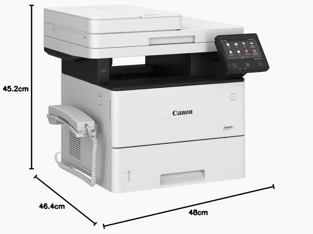 CANON MULTIFUNCION MF553DW LASER MONOCROMO I - SENSYS FAX A4 43PPM WIFI WIFI