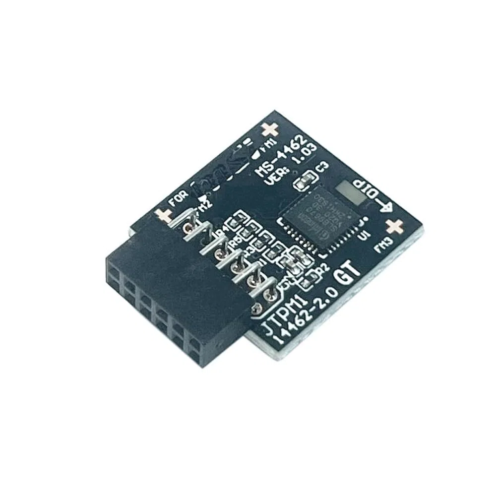 JINTAI Modulo TPM 2.0 SPI 12 Pin con Infineon SLB9670 Windows 11 Upgrade di Ricambio per MSI per MPG B550 Gaming Carbon WiFi/MPG B550 Gaming Edge WiFi/MPG B650 Edge WiFi/MPG B650 Carbon WiFi