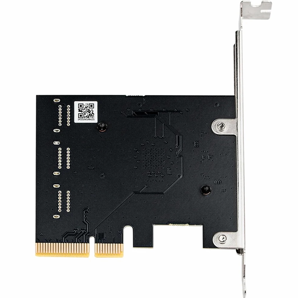 Adattatore PCIE a SATA, scheda di espansione PCIe 3.0 x2 a 6 porte con ASM1166 per aggiornamento di archiviazione desktop, server domestico, libreria multimediale, PC di backup e workstation