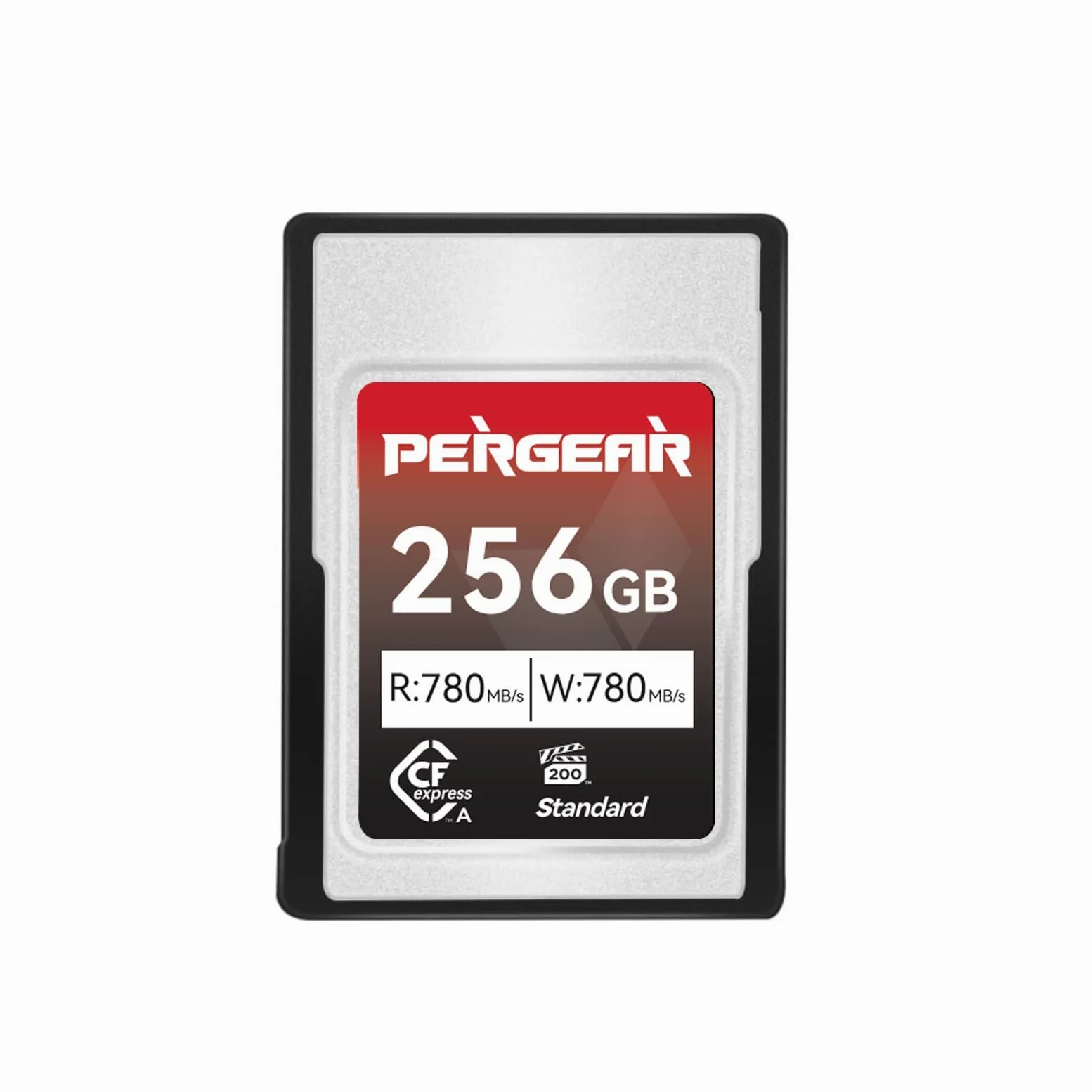 Pergear 256GB CFexpress tipo A da Scheda di Memoria, Velocità di Lettura Fino a 780 MB/s e Velocità di Scrittura 780 MB/s per Registrazione 4K 120P, 8K 30P, (Serie Standard)
