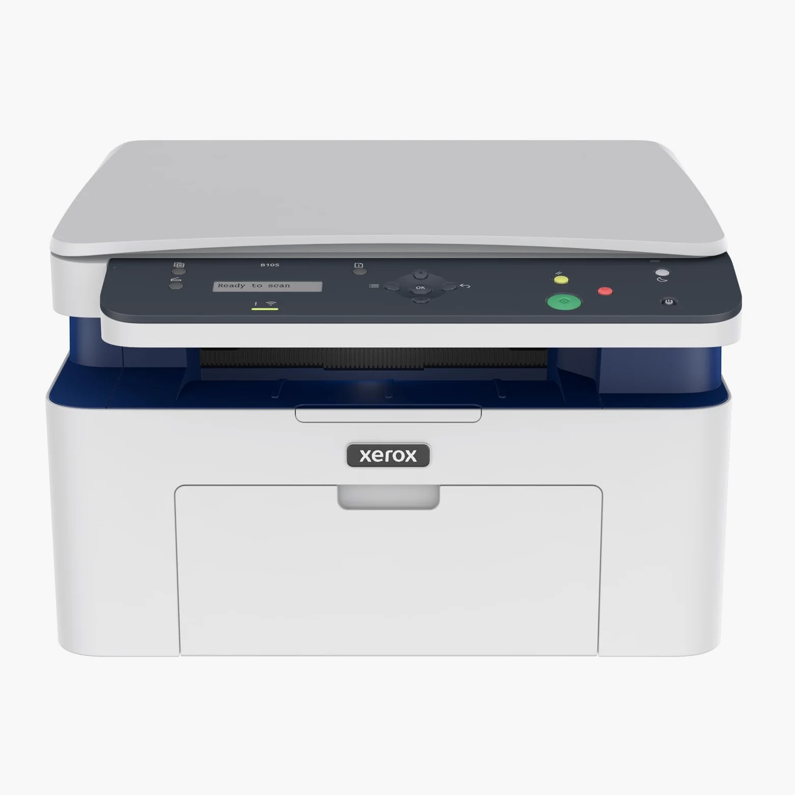 Xerox B105 Stampante Multifunzione Wireless – Laser monocromatica compatta All-in-One, stampa/scansione/copia, A4, ideale per scrivania in home office e piccoli team, compatibile mobili, Wi-Fi, EU