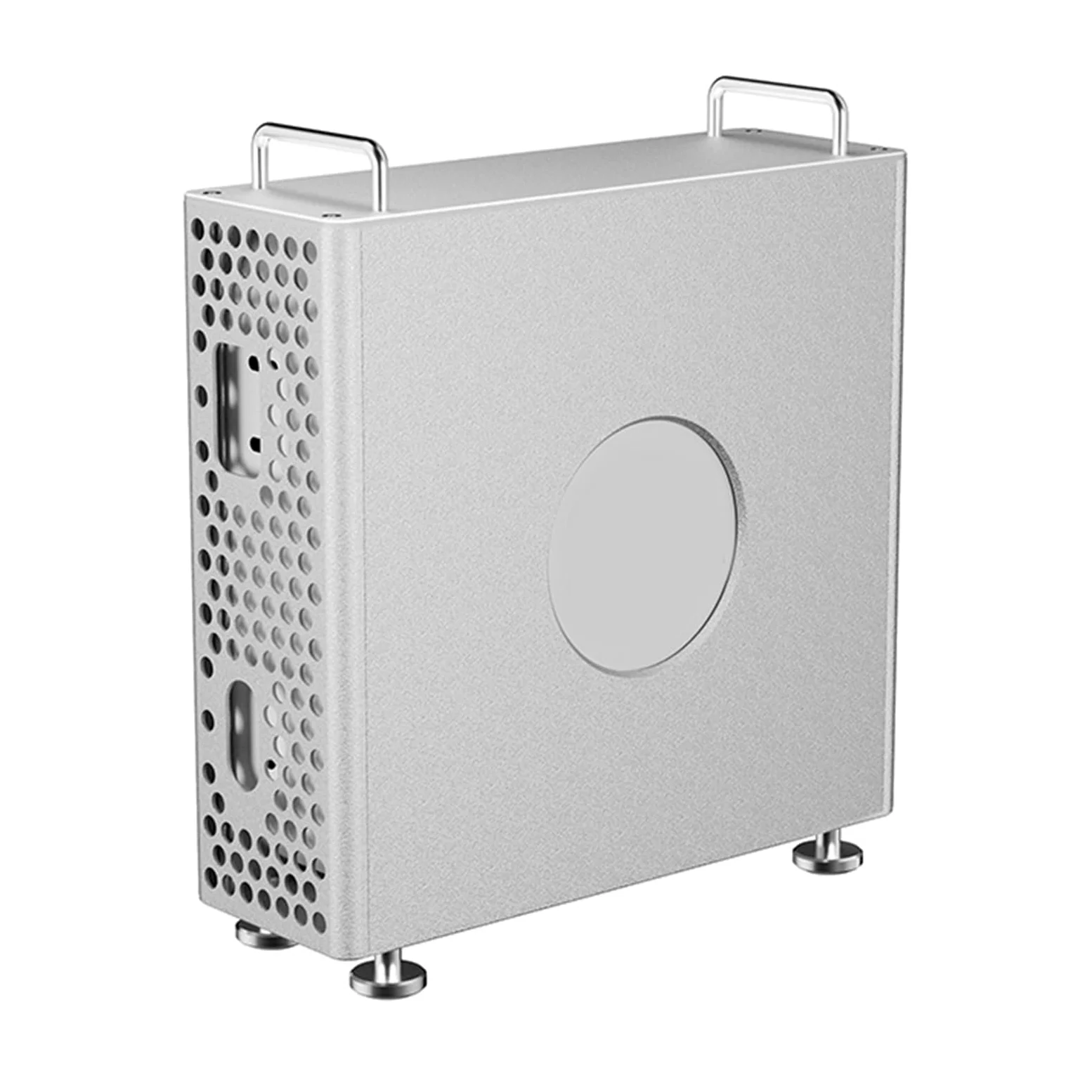 Supporto compatto verticale per laptop MiniM4 con design antiscivolo e supporto verticale salvaspazio efficiente per raffreddamento
