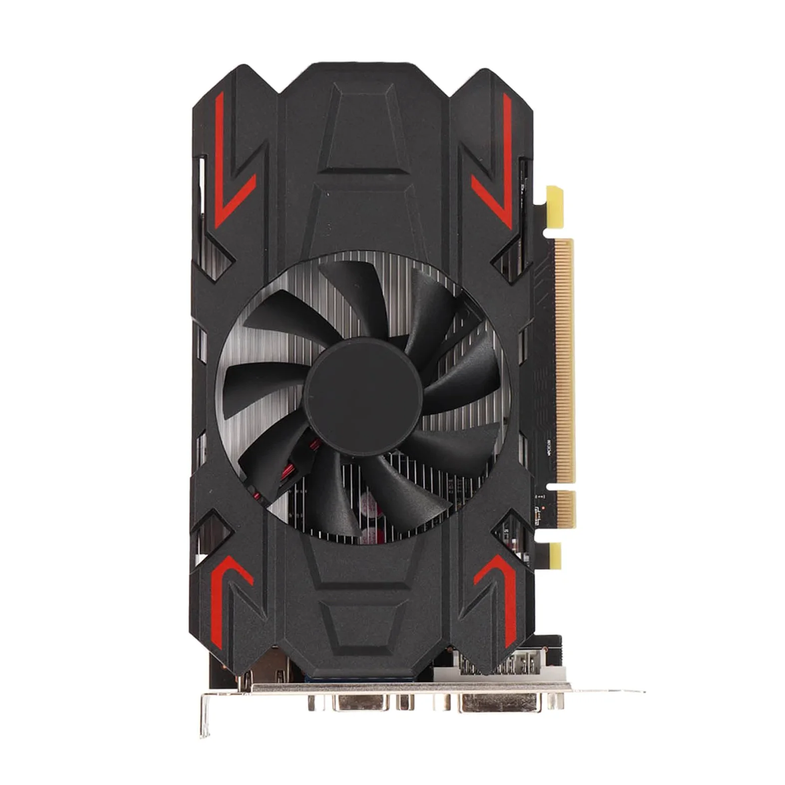 Scheda Grafica DDR5, DisplayPort DDR5 HD6770 a 128 Bit da 4 GB, Supporto PCIE 2.0 Interfaccia Multimediale HD DVI VGA con Ventola di Raffreddamento per PC Desktop da Gioco