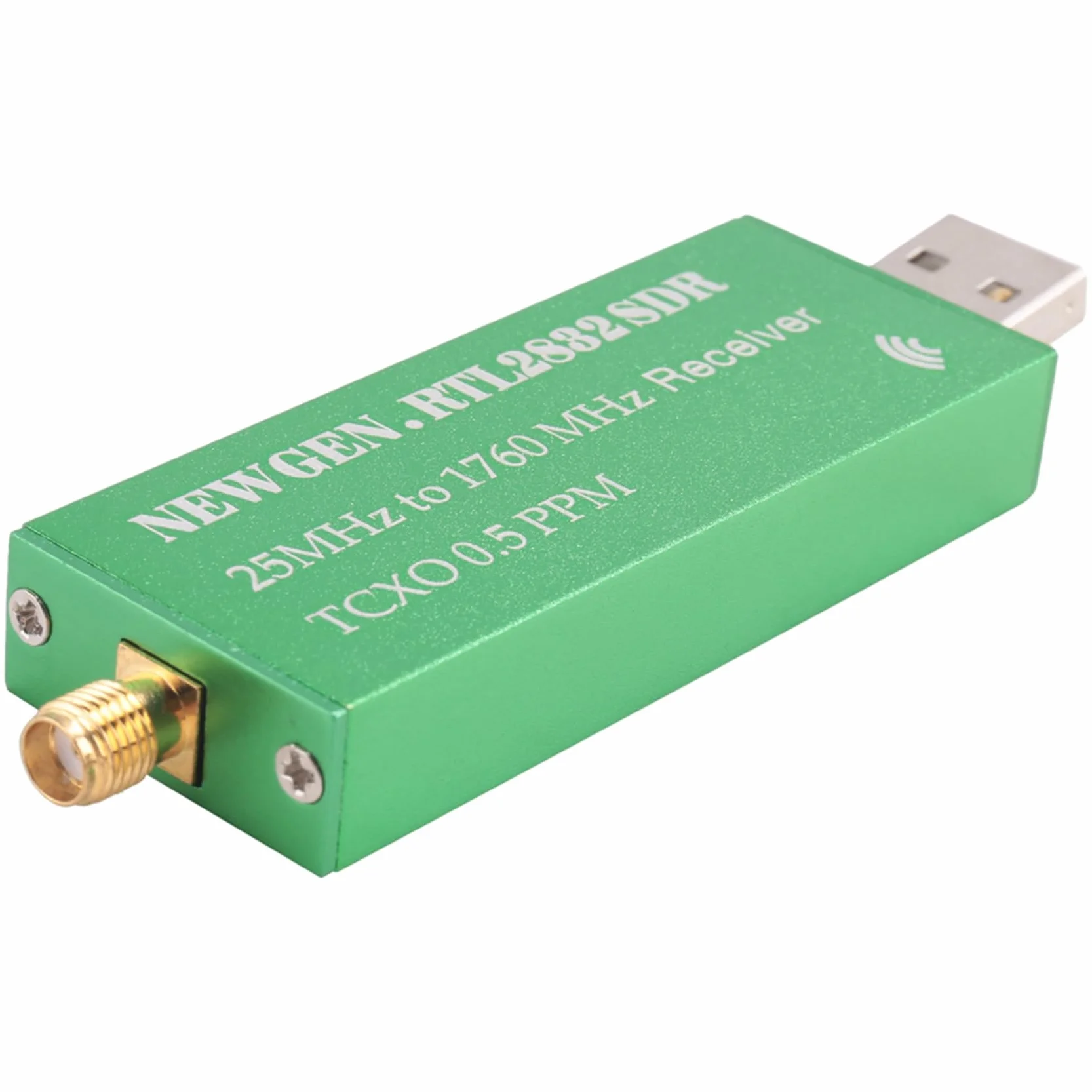 Adattatore USB -SDR RTL2832U + R820T2 + 1Ppm Ricevitore bastone per sintonizzatore TV TCXO