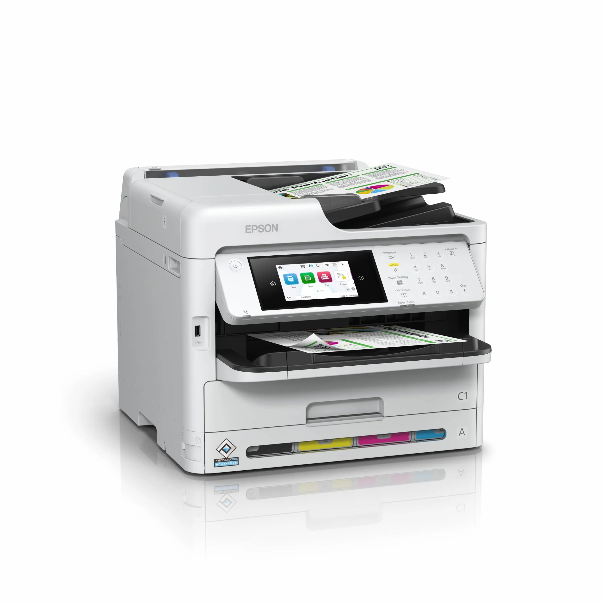 Epson WorkForce Pro WF-C5890DWF Ad inchiostro A4 4800 x 1200 DPI 34 ppm Wi-Fi (Epson WorkForce Pro WF-C5890DWF Inkjet Printer)