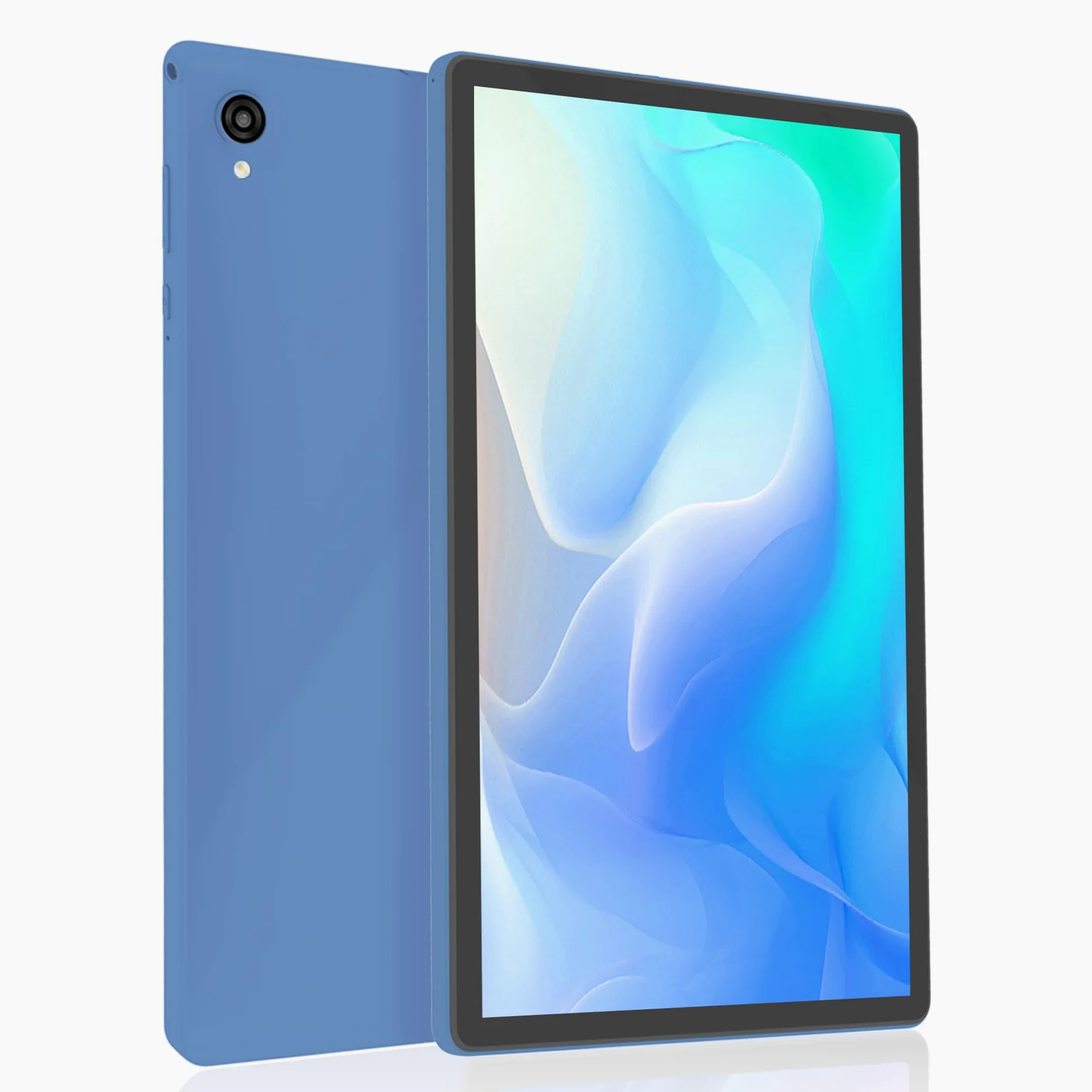 Veidoo Tablet Android, tablet da 10,1 pollici con 3 GB di RAM + 32 GB di ROM, processore Octa-Core, WiFi, BT 4.0, touchscreen HD IPS, doppia fotocamera, lunga durata della batteria (blu gioiello)