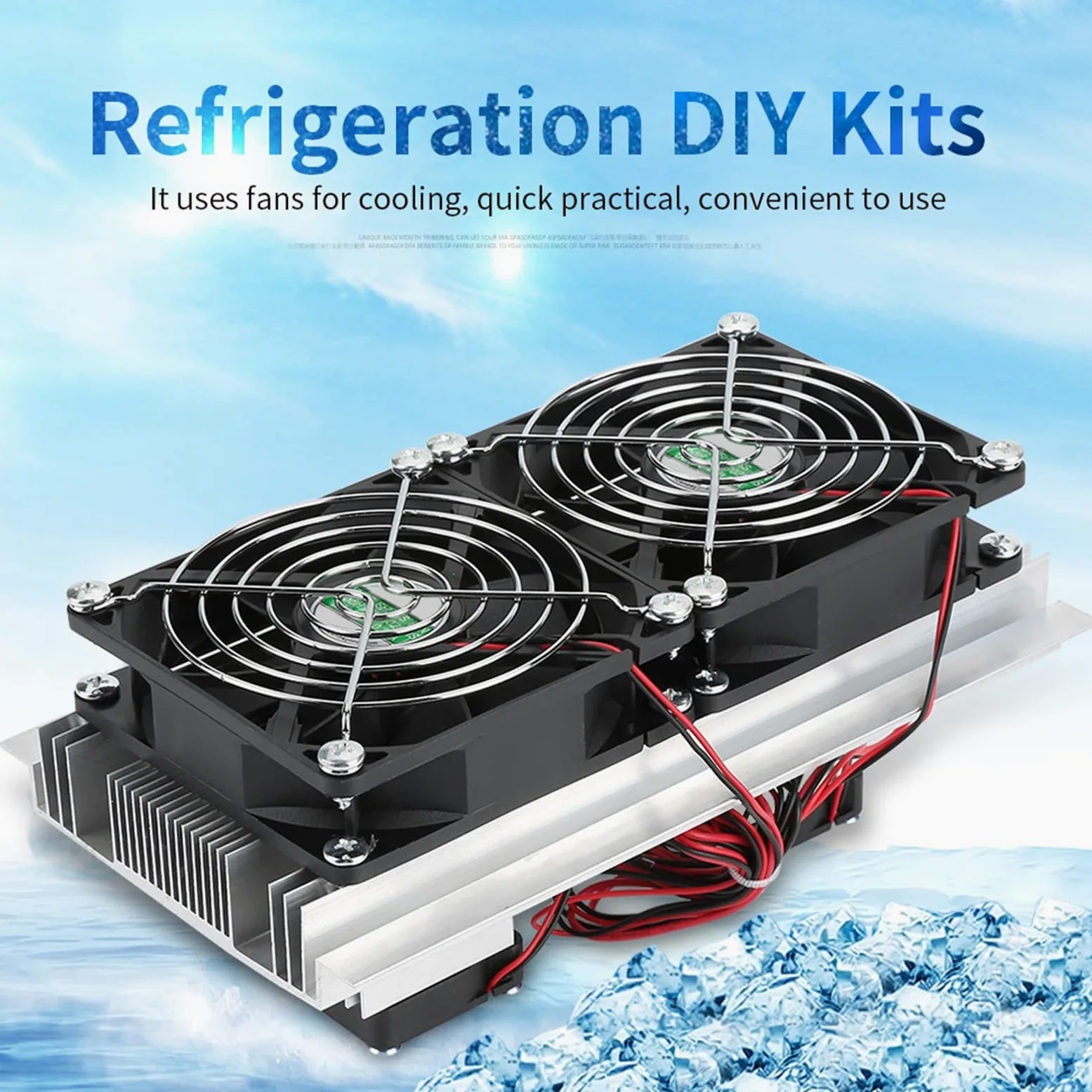 Dispositivo di Raffreddamento a Semiconduttore Termoelettrico 12V 12A per Mini Frigorifero e Aria Condizionata