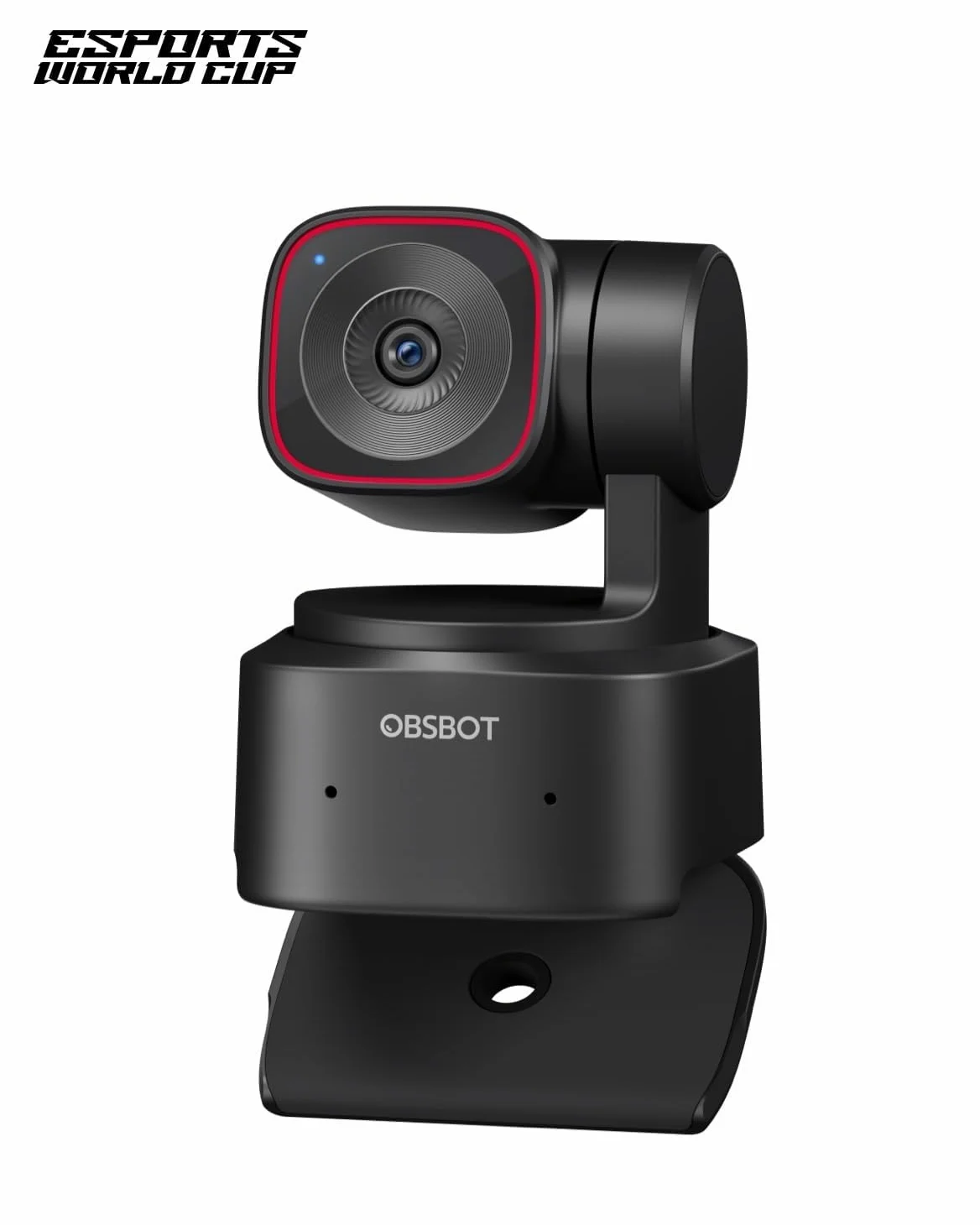 OBSBOT Tiny 2 Lite - Webcam 4K per PC, Webcam PTZ in Streaming con Sensore 1/2”, Tracking AI, Controllo dei Gesti, 60 FPS, HDR, Microfoni, Funziona con Conferenze, Riunioni Zoom.
