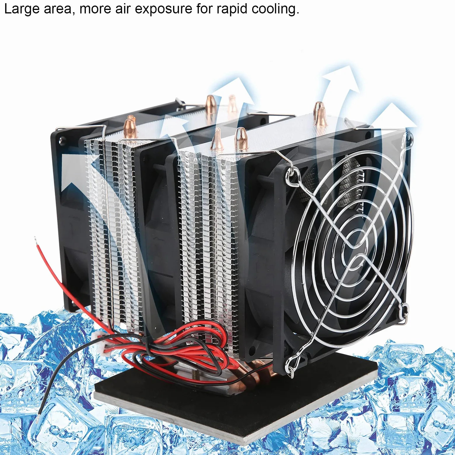 Dispositivo di raffreddamento Peltier, dispositivo di raffreddamento termoelettrico, di raffreddamento a refrigerazione termoelettrica