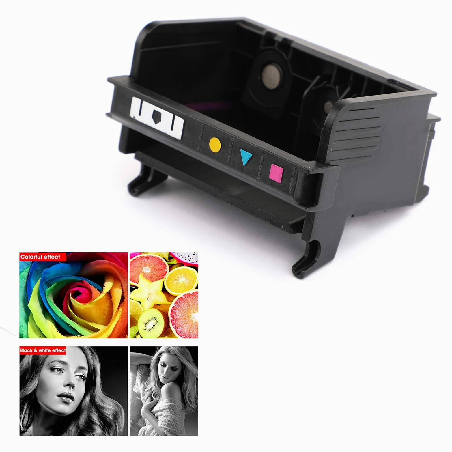 Topteng Cb326-30002 Cn643a Testina di Stampa 4 Colori Slot per PhotoSmart B8500 B8550 B8553 B8558, per Photosmart B110A B210A B109A B109N B110A, per Photosmart Premium C309A C309G C310A C410A