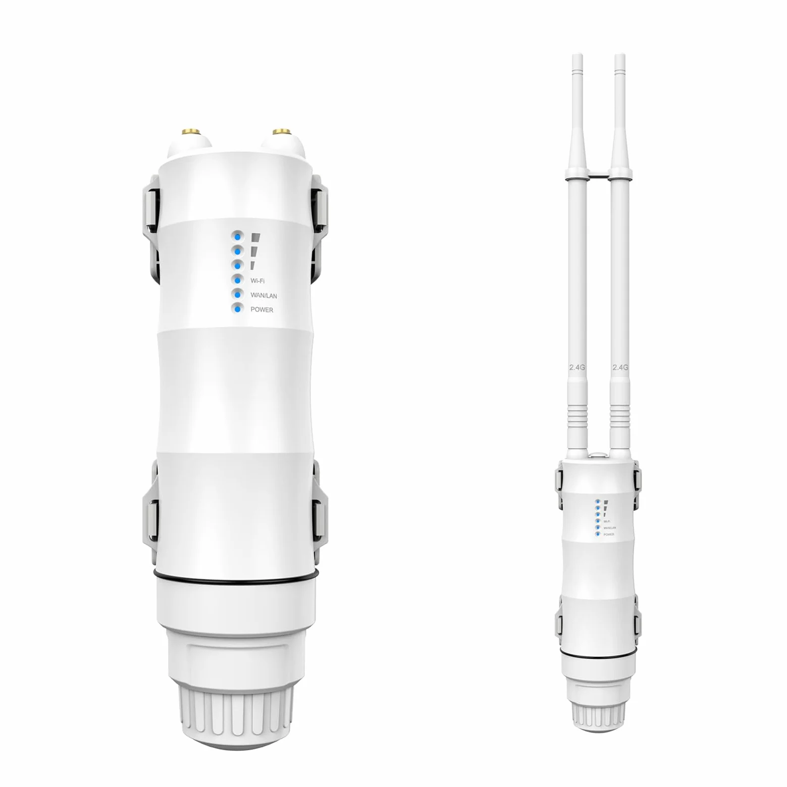Router WiFi Dual Band 2 4G 5G Ripetitore Wireless Amplificatore di Segnale Internet Multimodo con Antenne Elevate IP67 per Interni ed Esterni